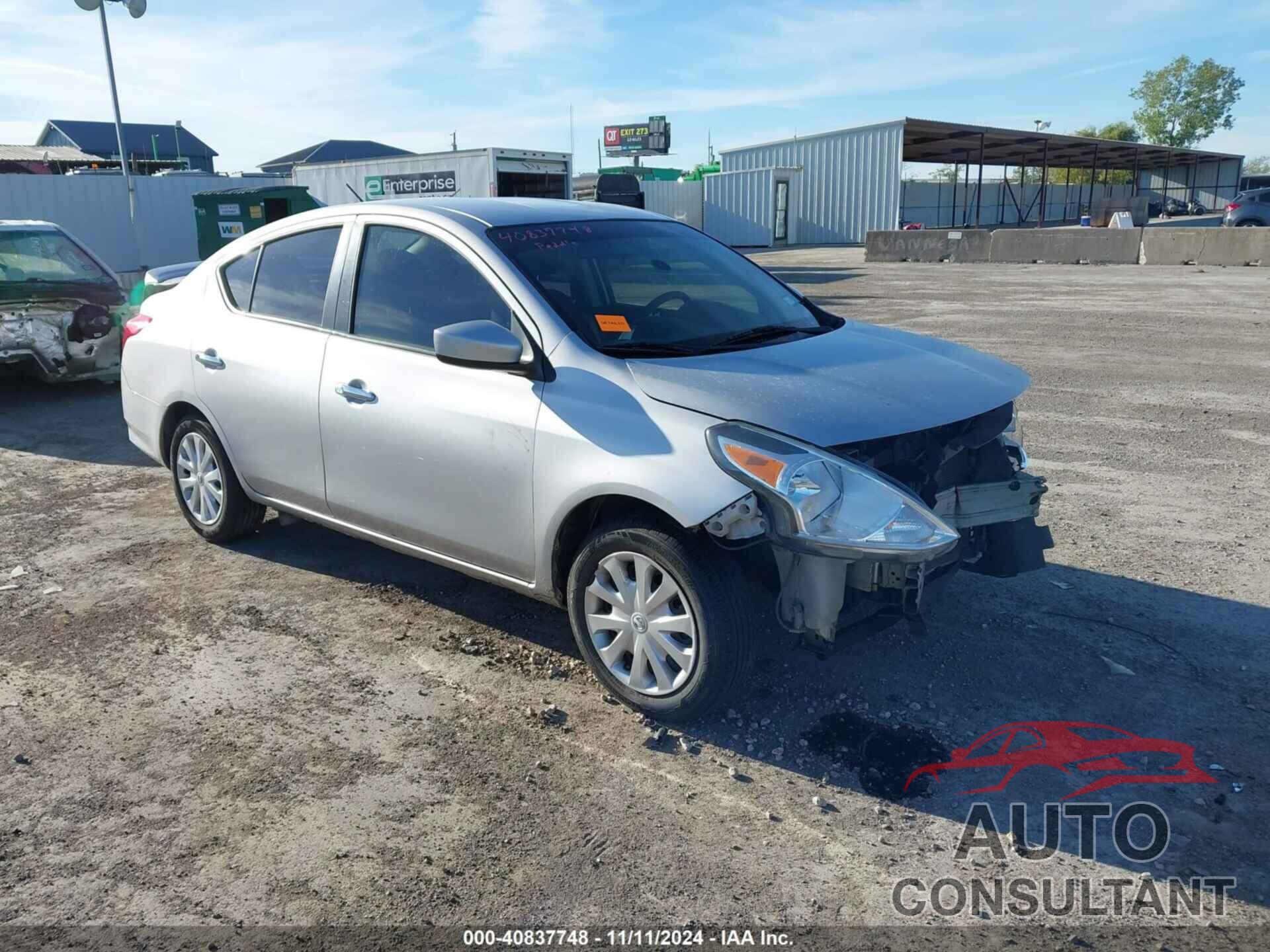 NISSAN VERSA 2019 - 3N1CN7AP1KL838839