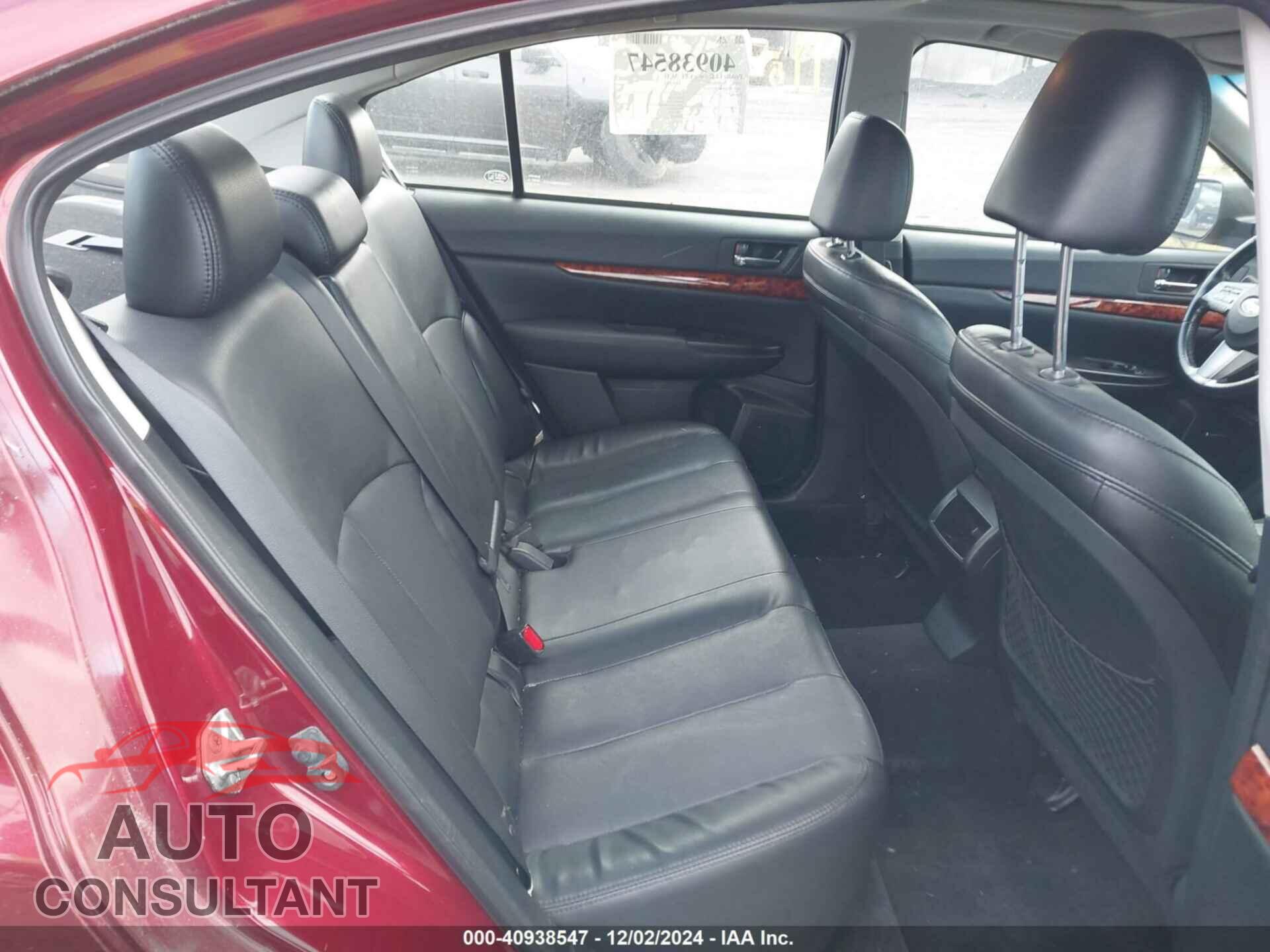 SUBARU LEGACY 2011 - 4S3BMDK69B2214577