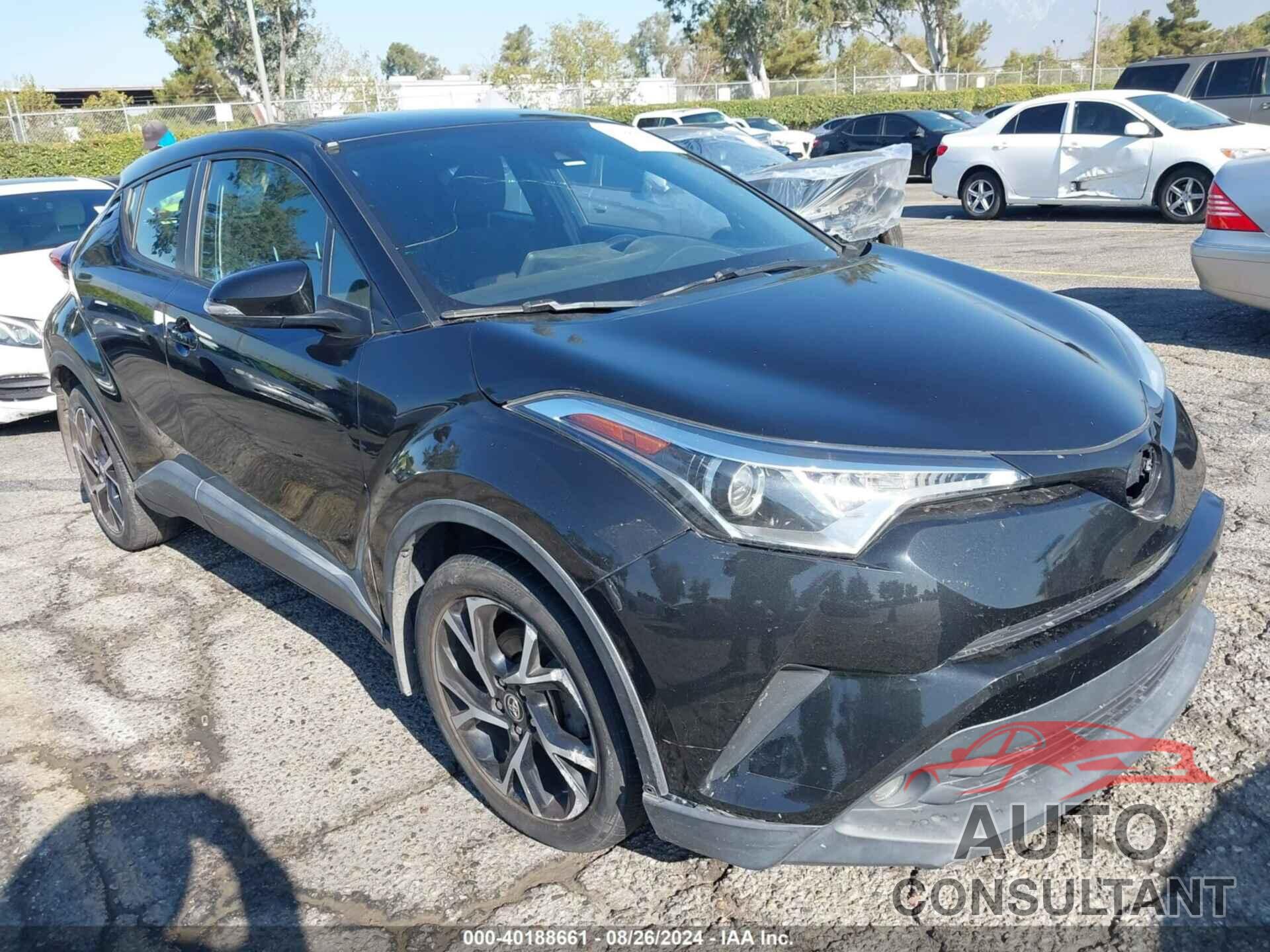 TOYOTA C-HR 2018 - NMTKHMBX2JR054562