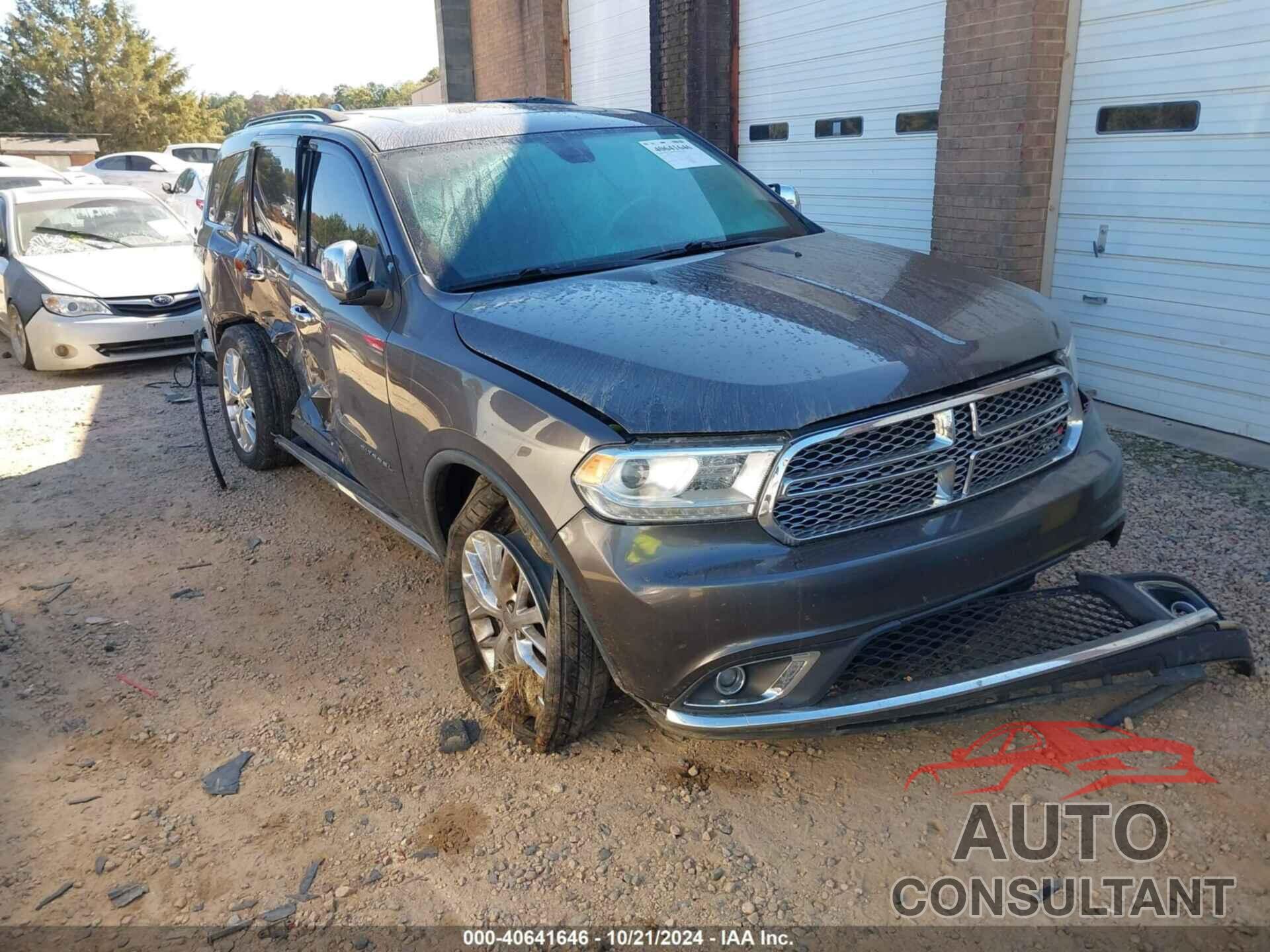 DODGE DURANGO 2015 - 1C4RDHEG8FC842298