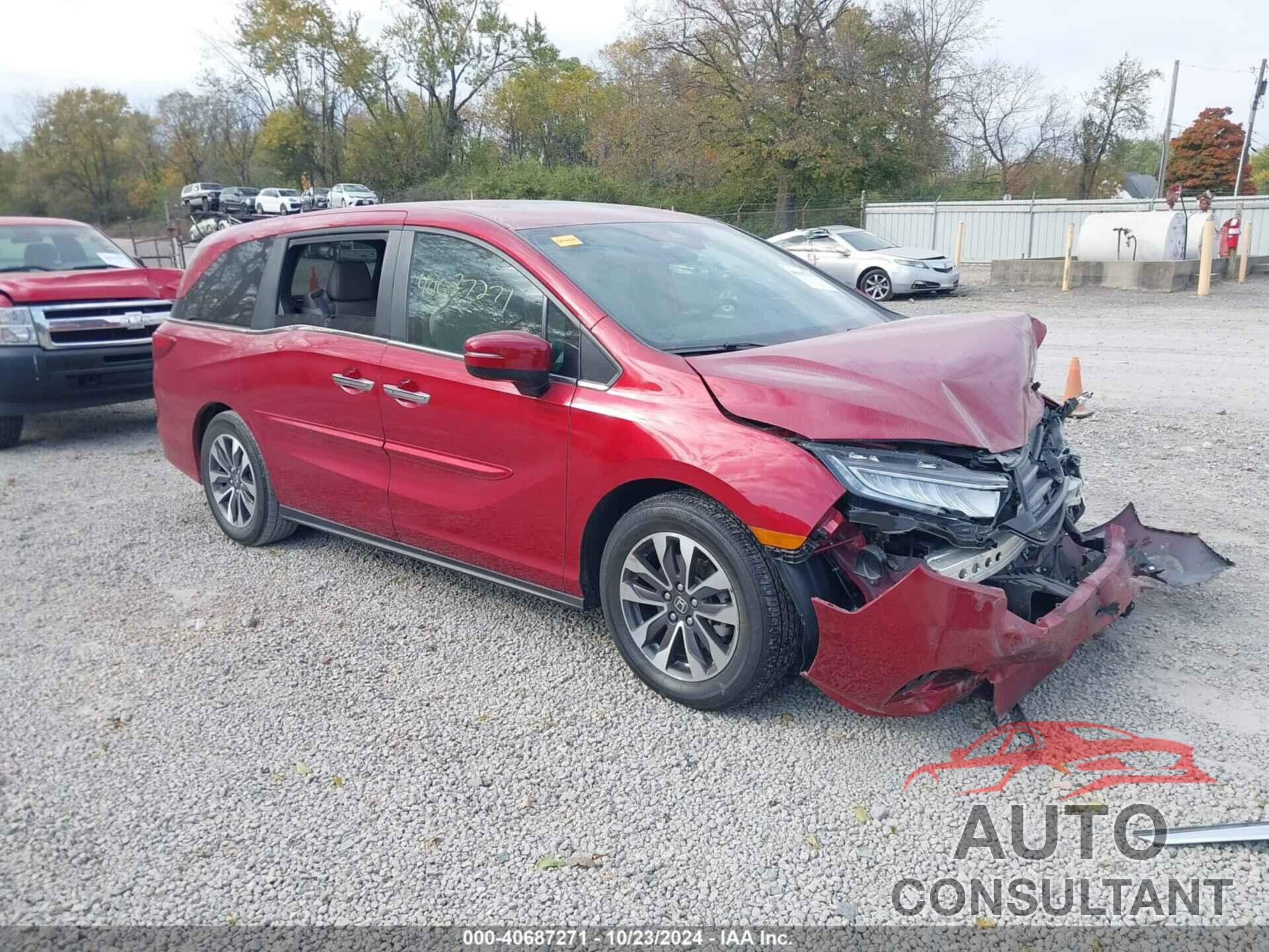 HONDA ODYSSEY 2022 - 5FNRL6H72NB034579