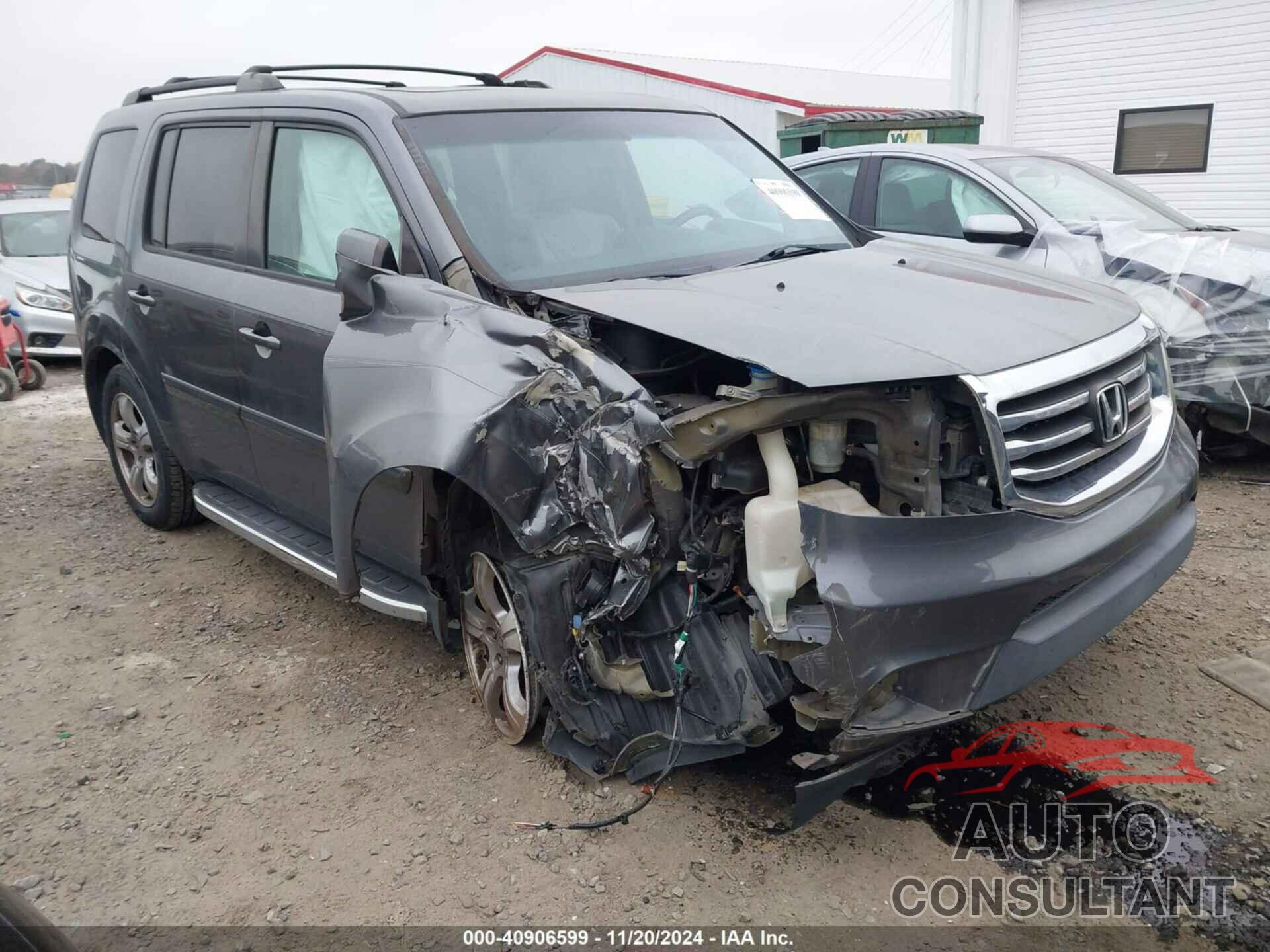 HONDA PILOT 2013 - 5FNYF4H55DB075373