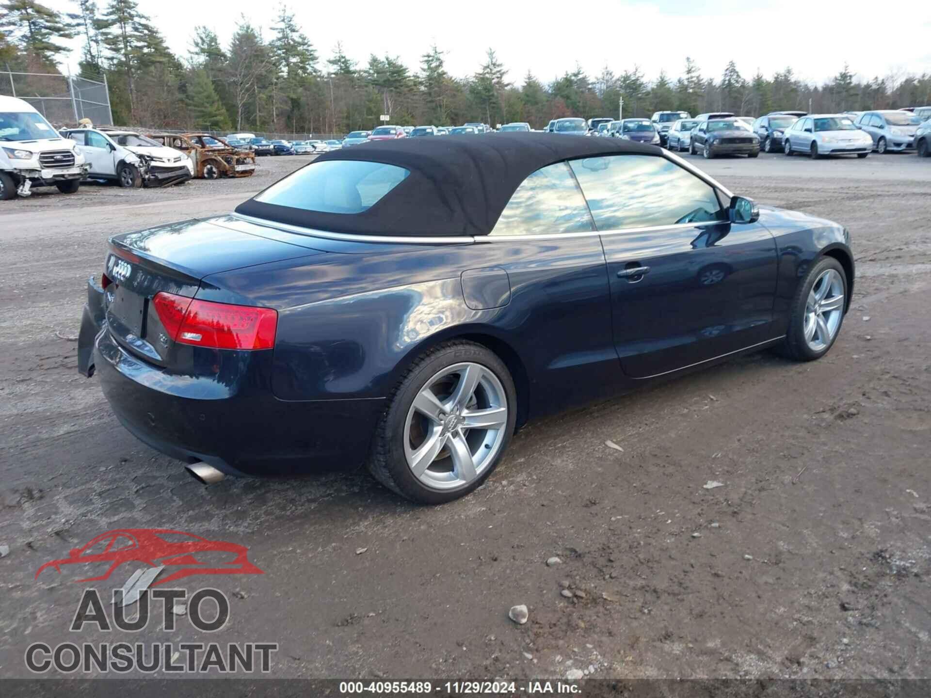 AUDI A5 2013 - WAULFAFH3DN002944