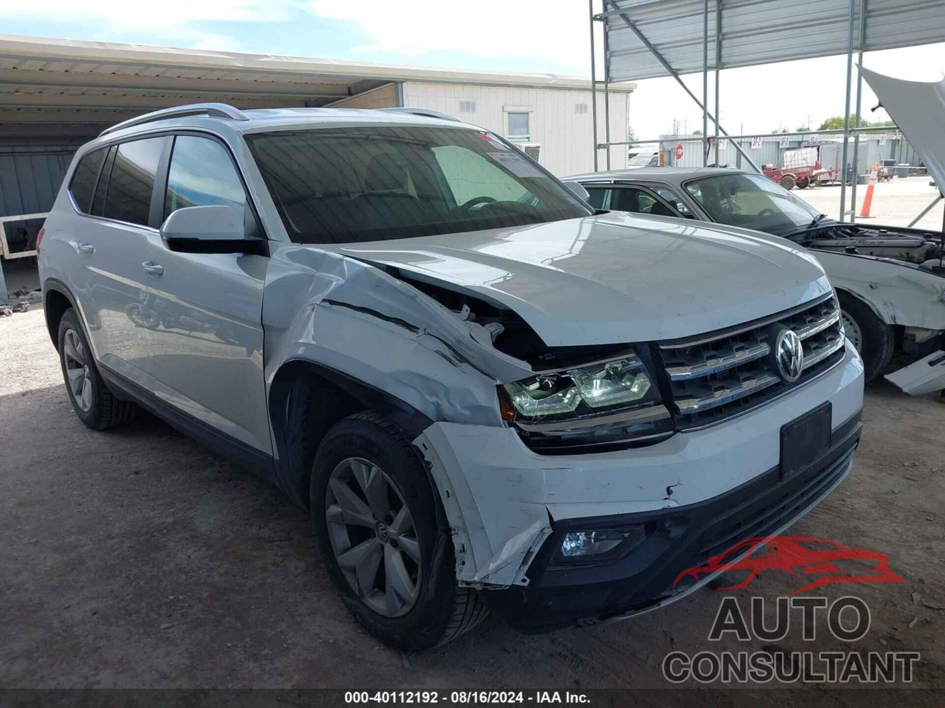 VOLKSWAGEN ATLAS 2018 - 1V2DR2CA5JC585325