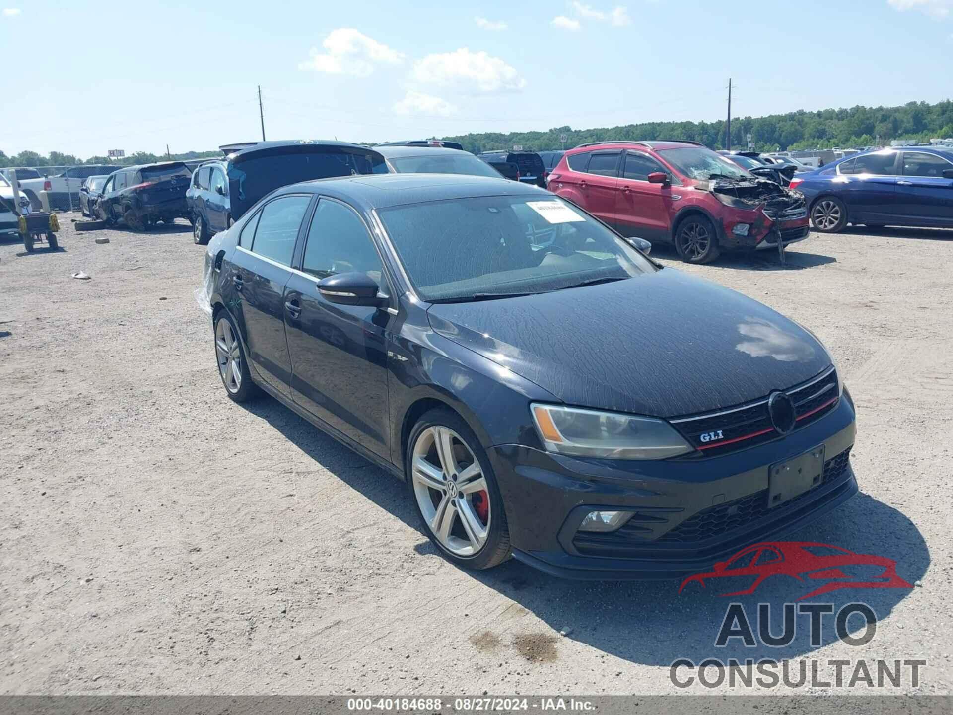 VOLKSWAGEN JETTA 2016 - 3VW4T7AJ2GM250157