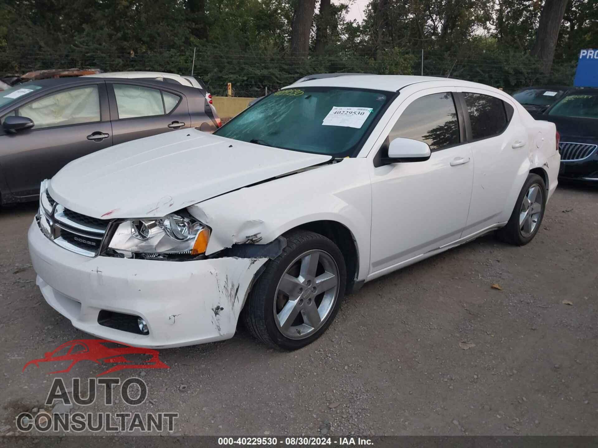 DODGE AVENGER 2011 - 1B3BD2FB1BN501892