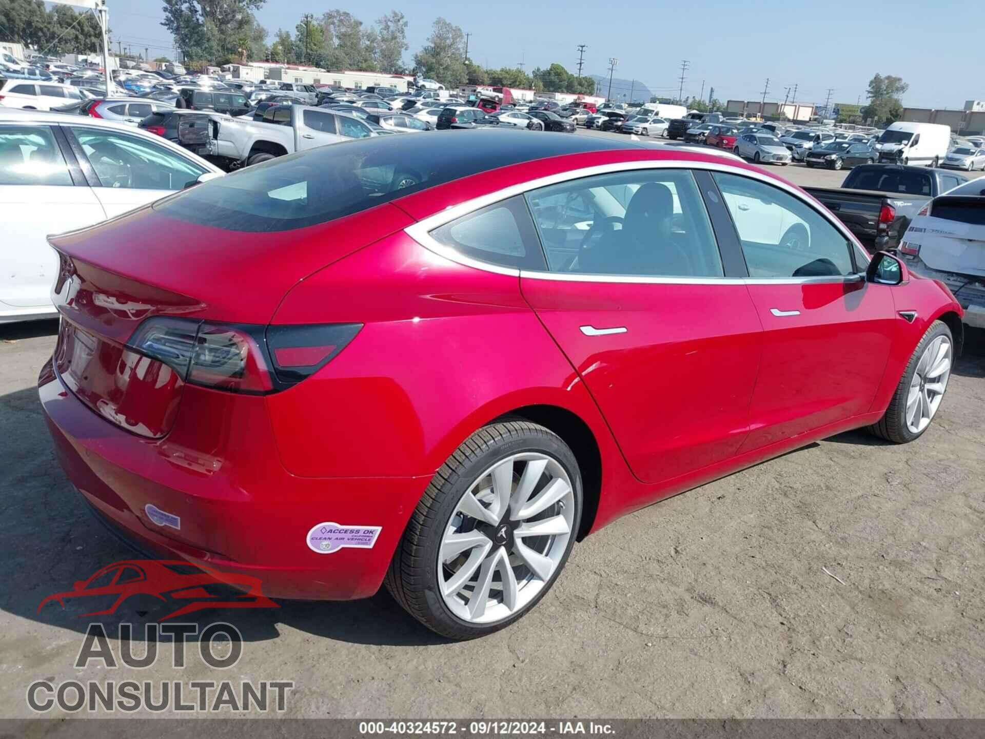 TESLA MODEL 3 2018 - 5YJ3E1EAXJF126049