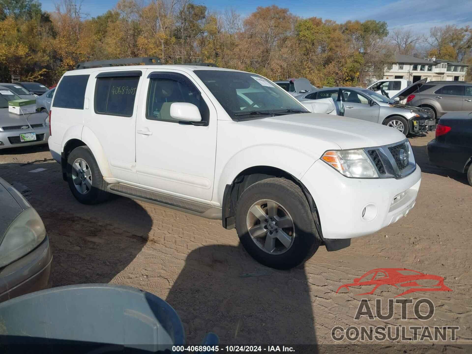 NISSAN PATHFINDER 2012 - 5N1AR1NB2CC611981