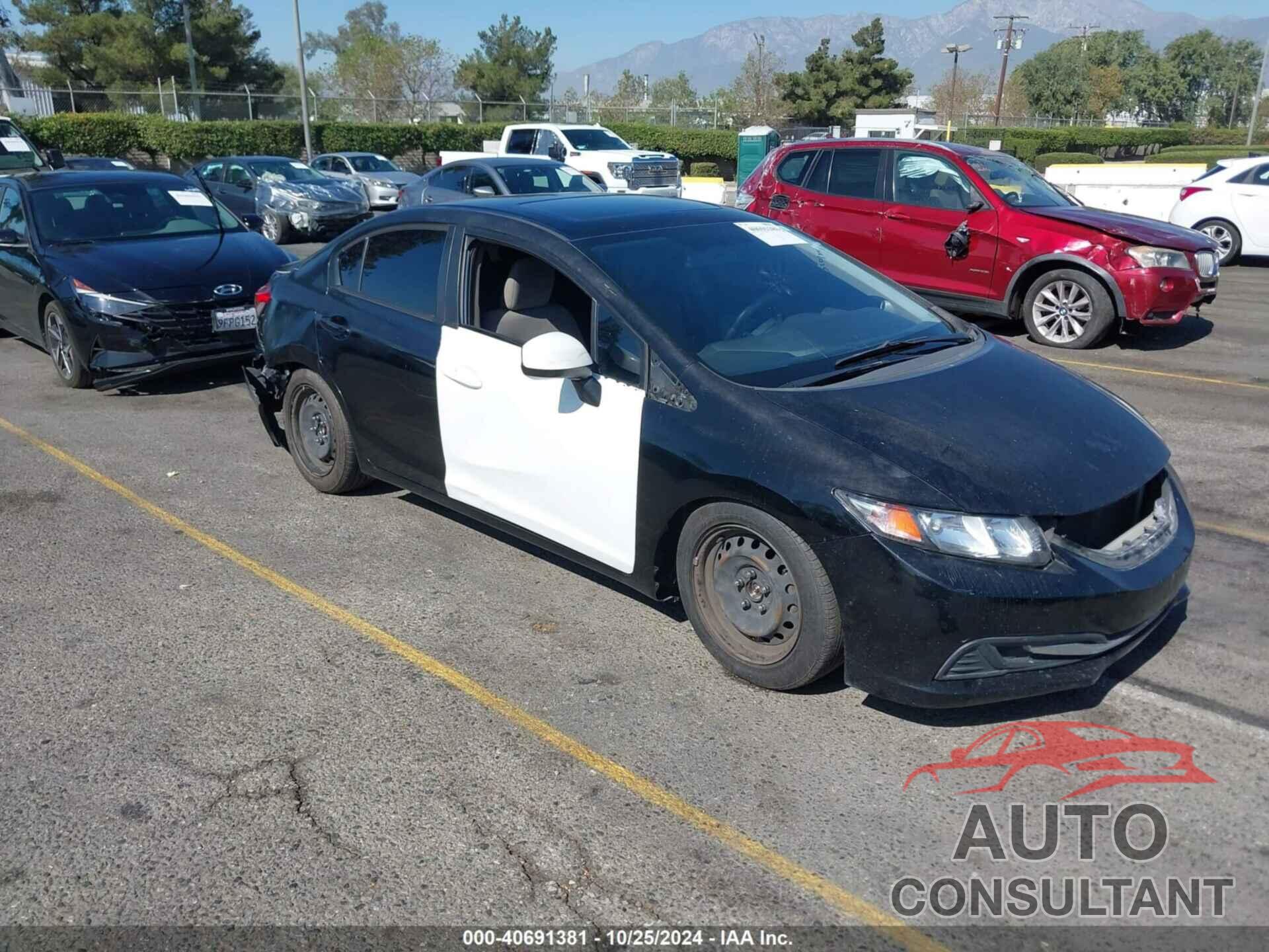 HONDA CIVIC 2013 - 19XFB2F81DE221505