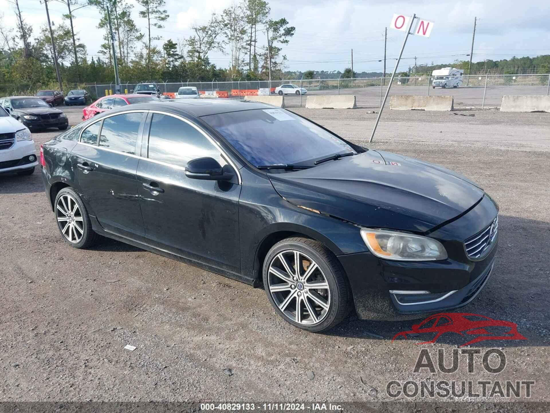 VOLVO S60 2016 - YV149MFK6G2397634