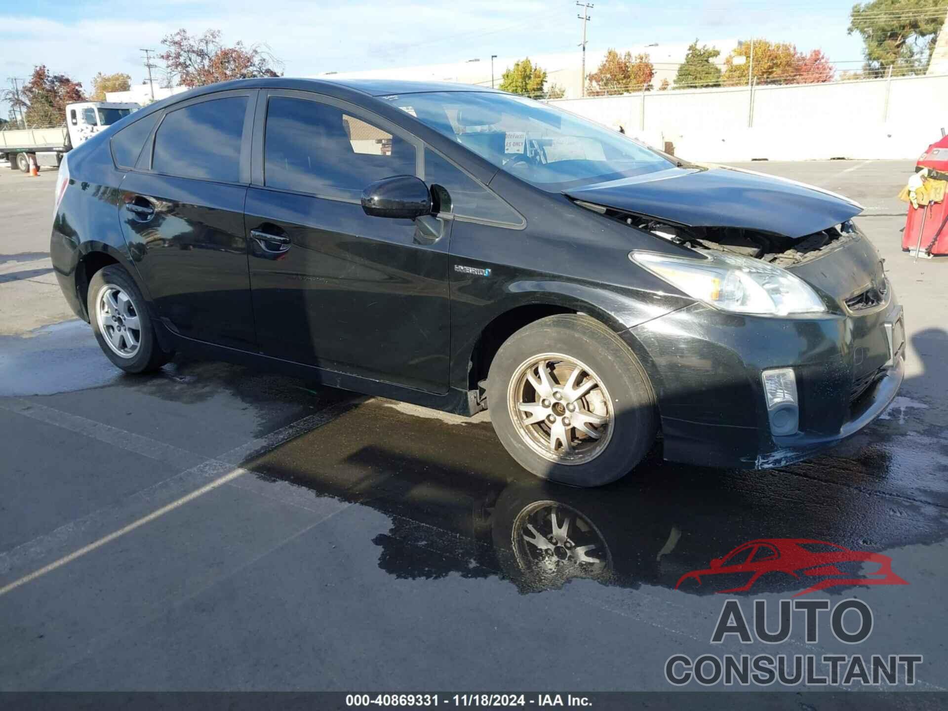 TOYOTA PRIUS 2010 - JTDKN3DU2A0105956