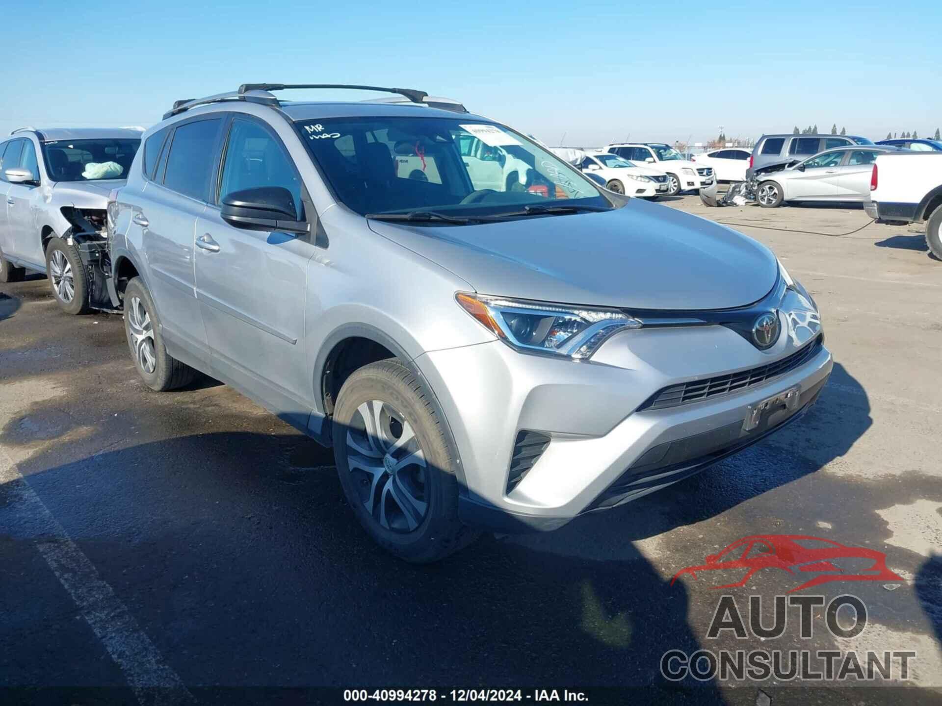 TOYOTA RAV4 2018 - 2T3ZFREV7JW472093