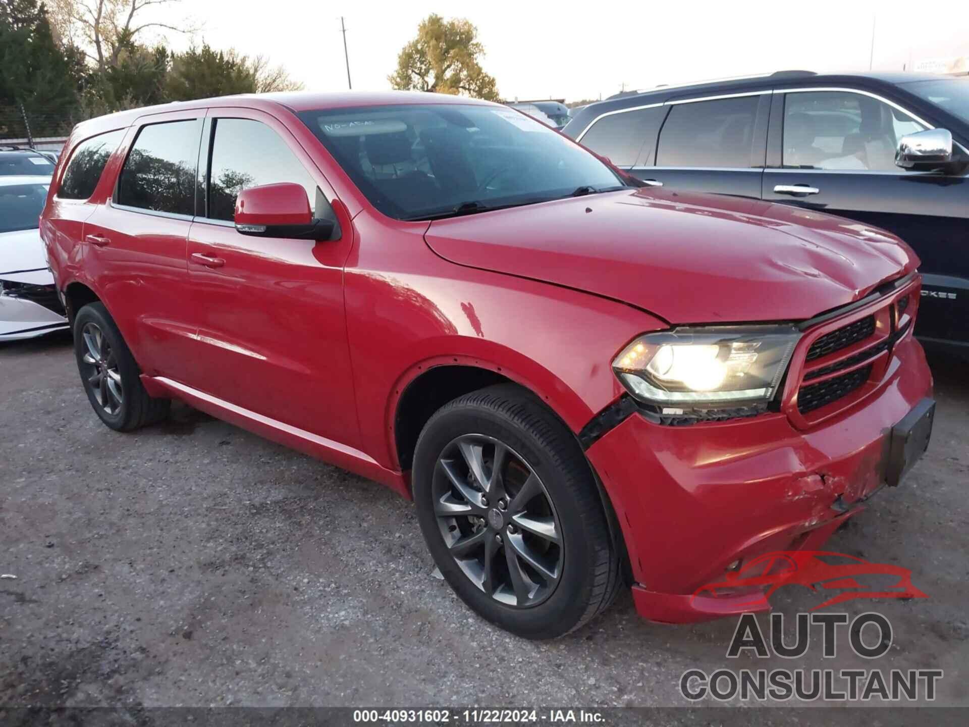 DODGE DURANGO 2017 - 1C4RDJDG1HC737226