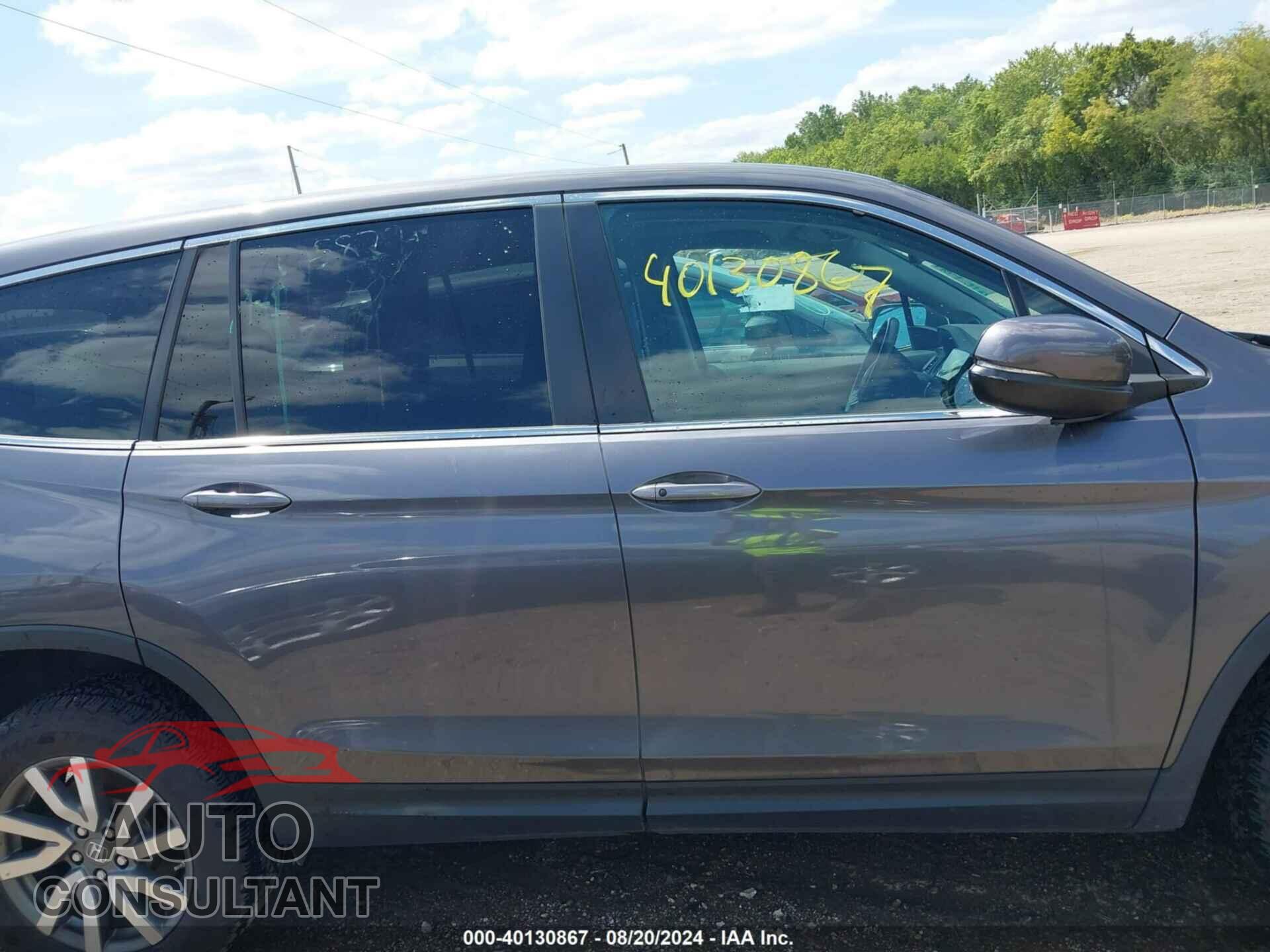 HONDA PILOT 2019 - 5FNYF6H53KB045877