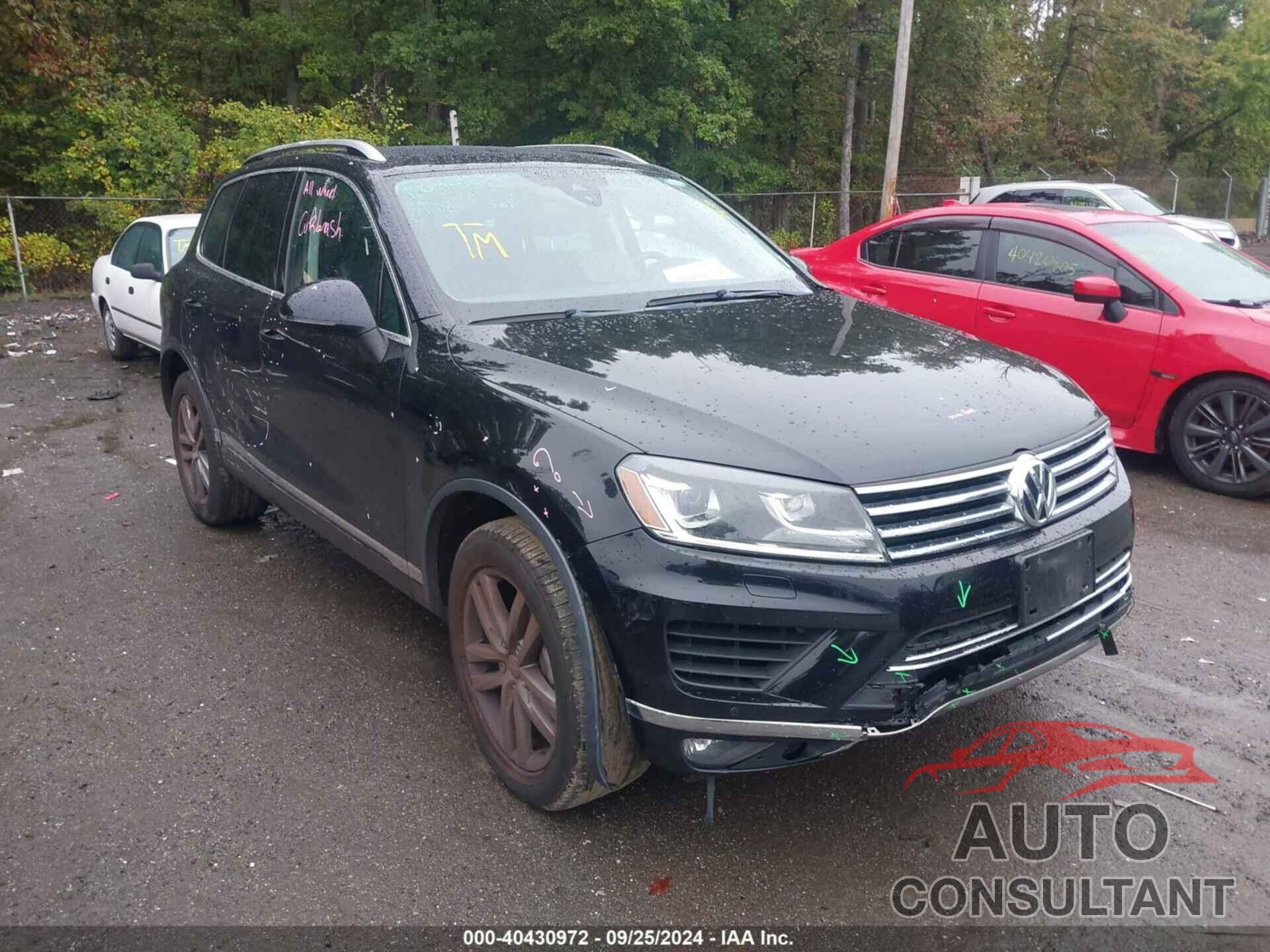 VOLKSWAGEN TOUAREG 2016 - WVGEF9BP1GD002034