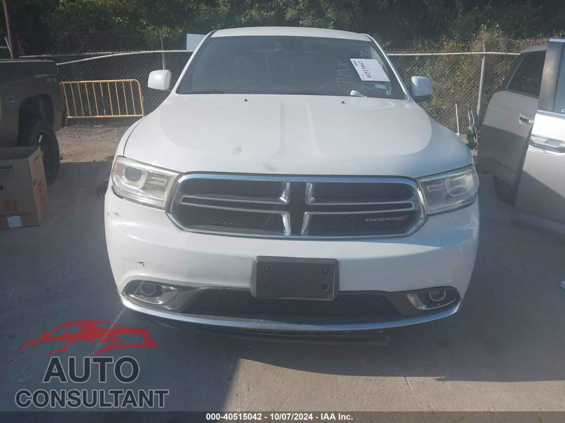 DODGE DURANGO 2018 - 1C4RDHAG5JC315527