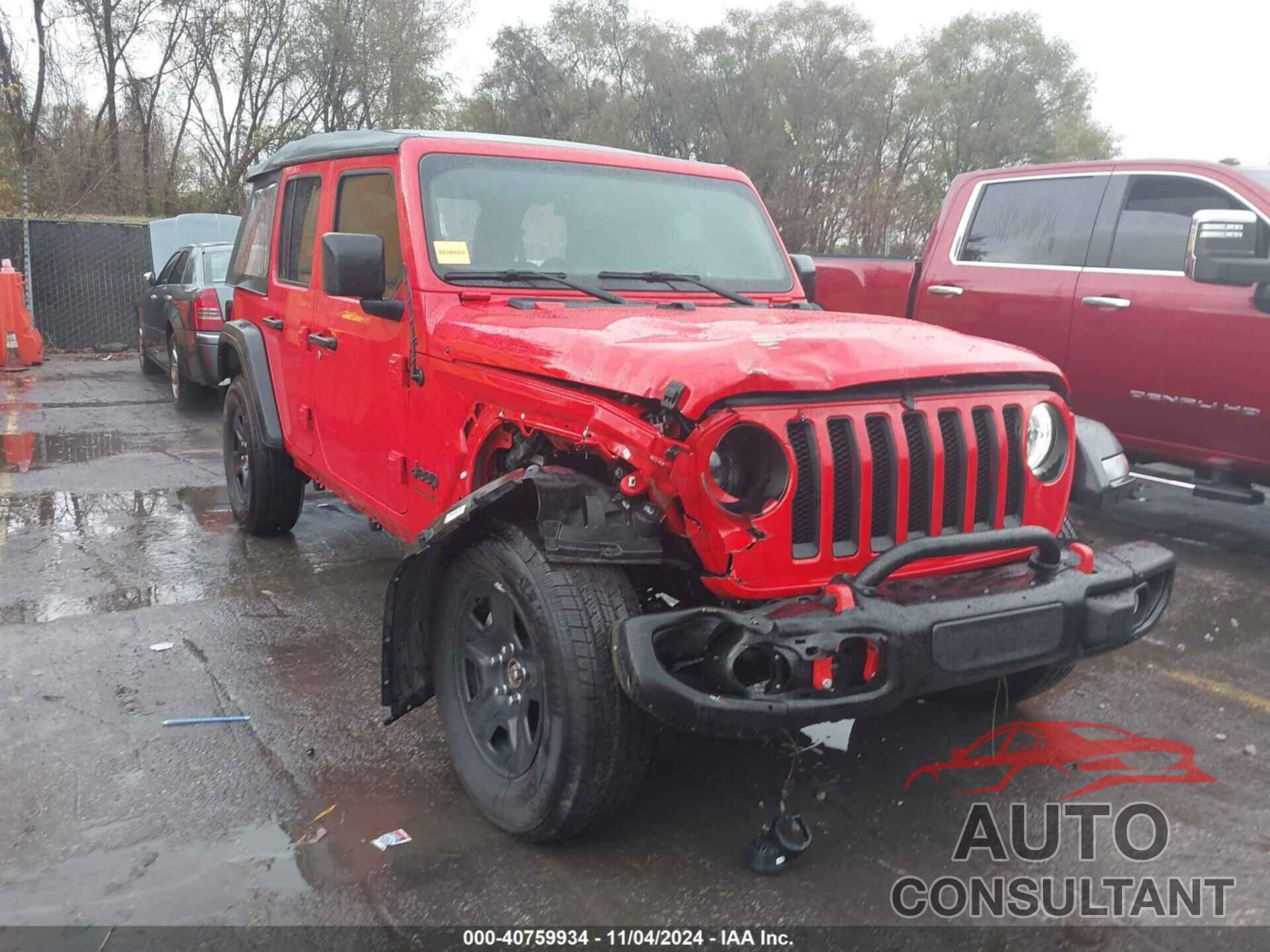 JEEP WRANGLER UNLIMITED 2022 - 1C4HJXDN8NW243719