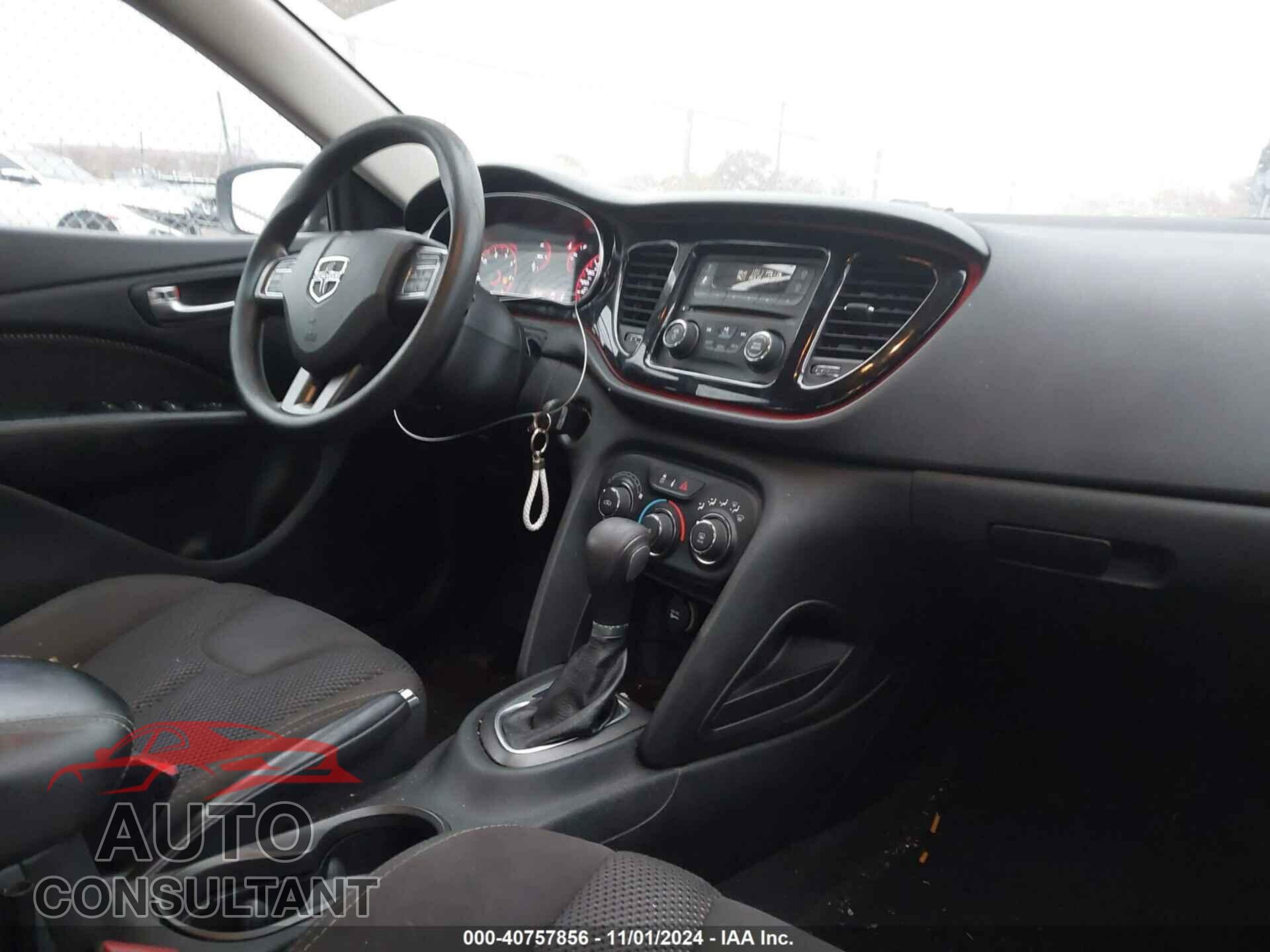 DODGE DART 2015 - 1C3CDFBB7FD380558