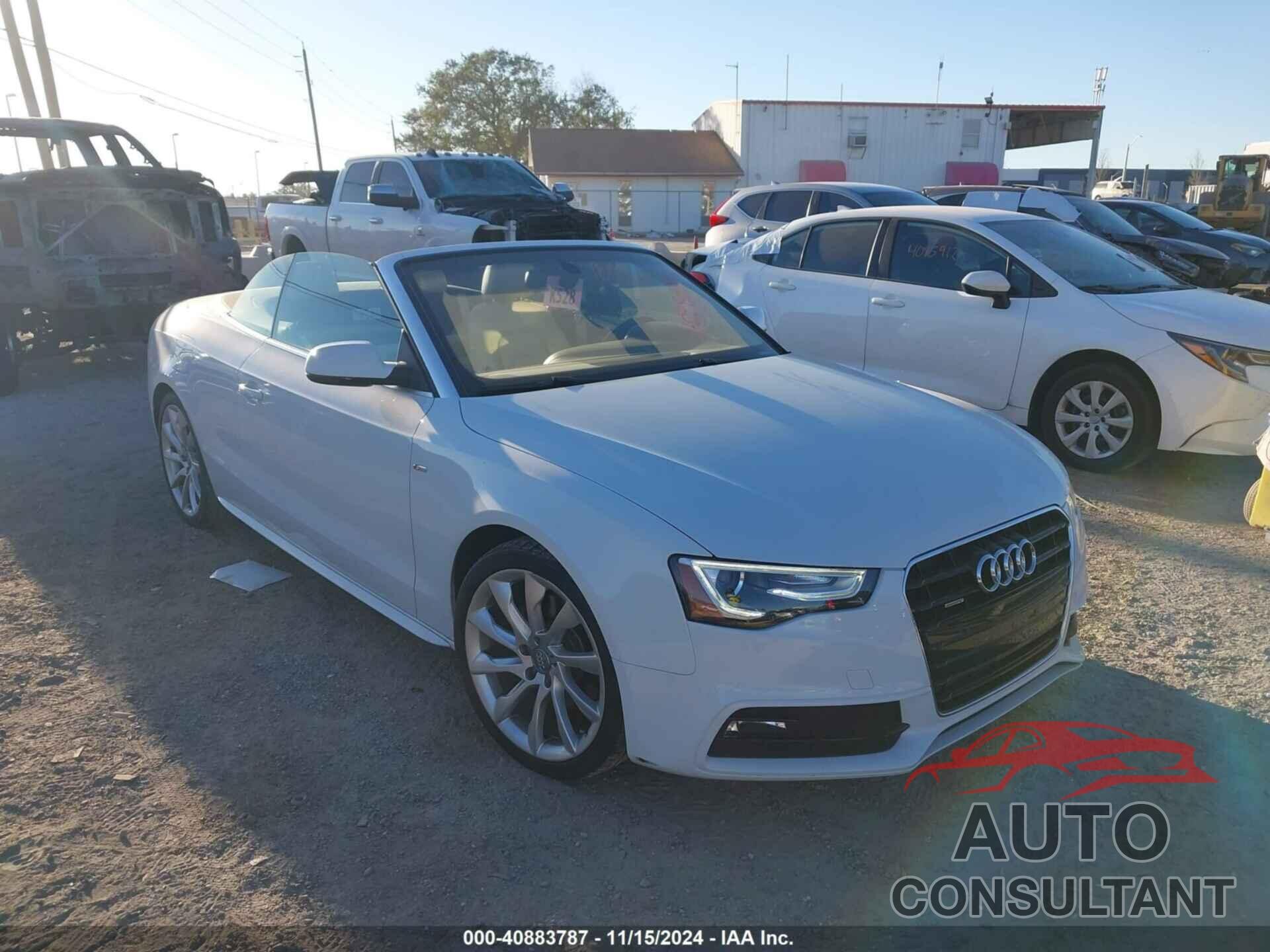 AUDI A5 2015 - WAUMFAFH6FN009734