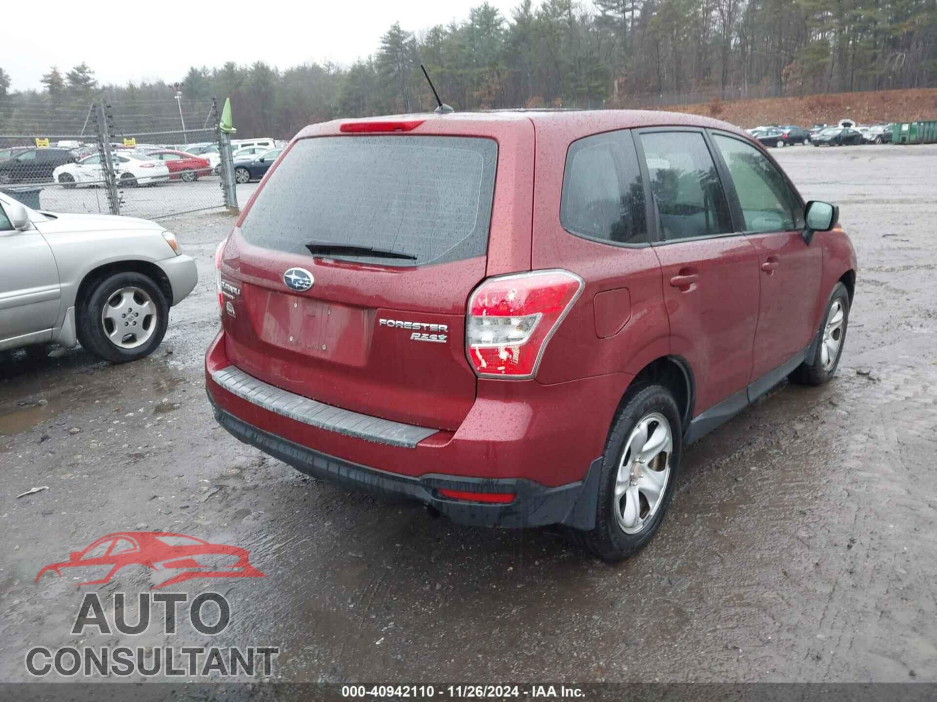 SUBARU FORESTER 2014 - JF2SJAAC8EH474101