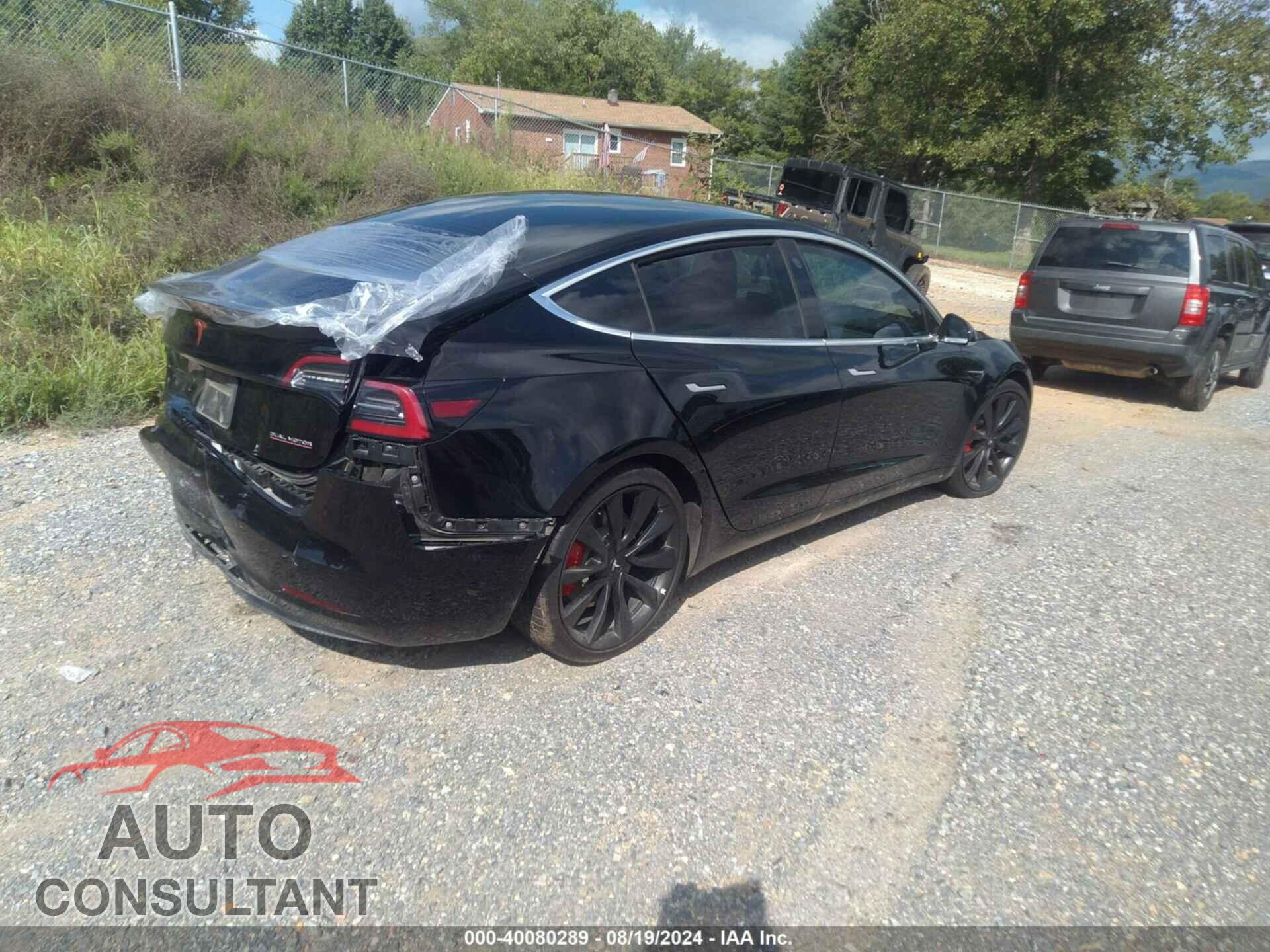 TESLA MODEL 3 2020 - 5YJ3E1ECXLF746856