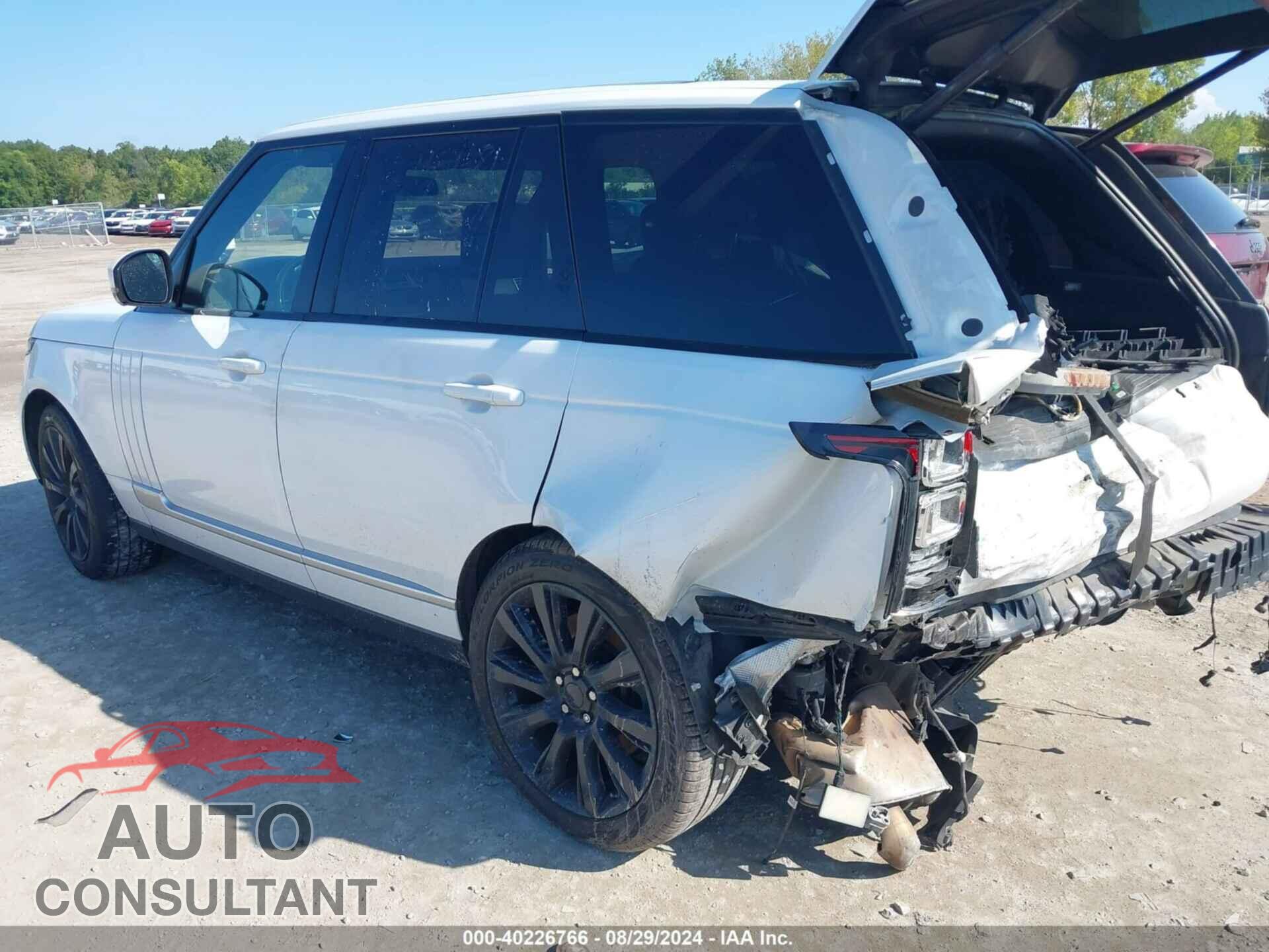 LAND ROVER RANGE ROVER 2016 - SALGS2EF4GA305435