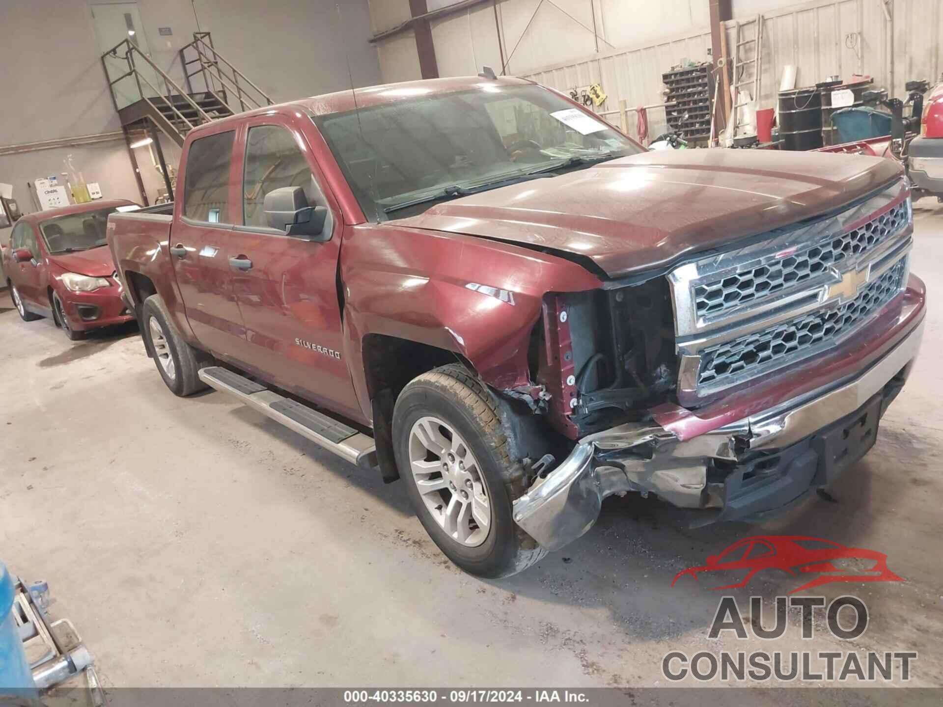 CHEVROLET SILVERADO 1500 2014 - 3GCUKREC9EG468945