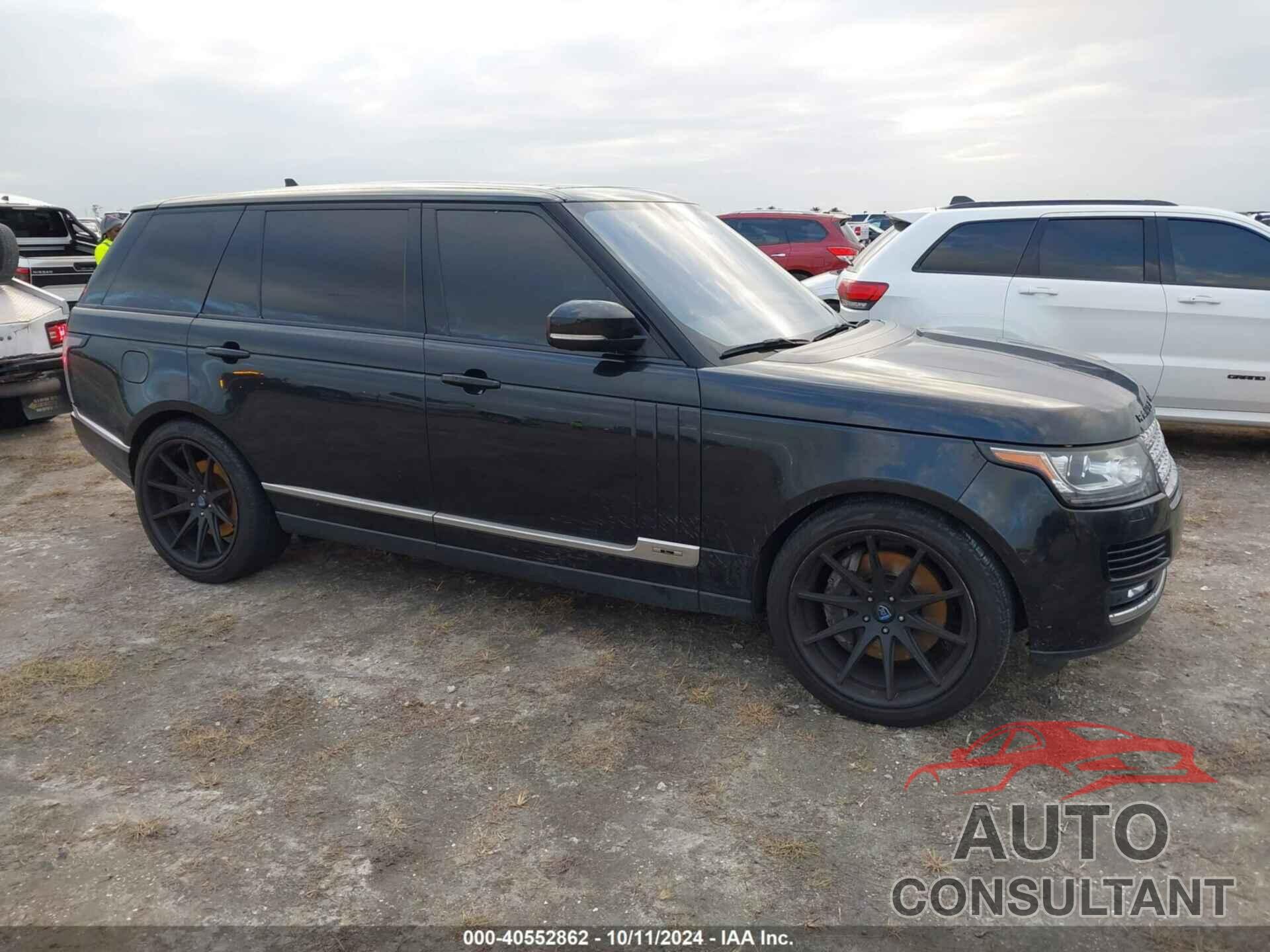 LAND ROVER RANGE ROVER 2016 - SALGS3EF0GA284282
