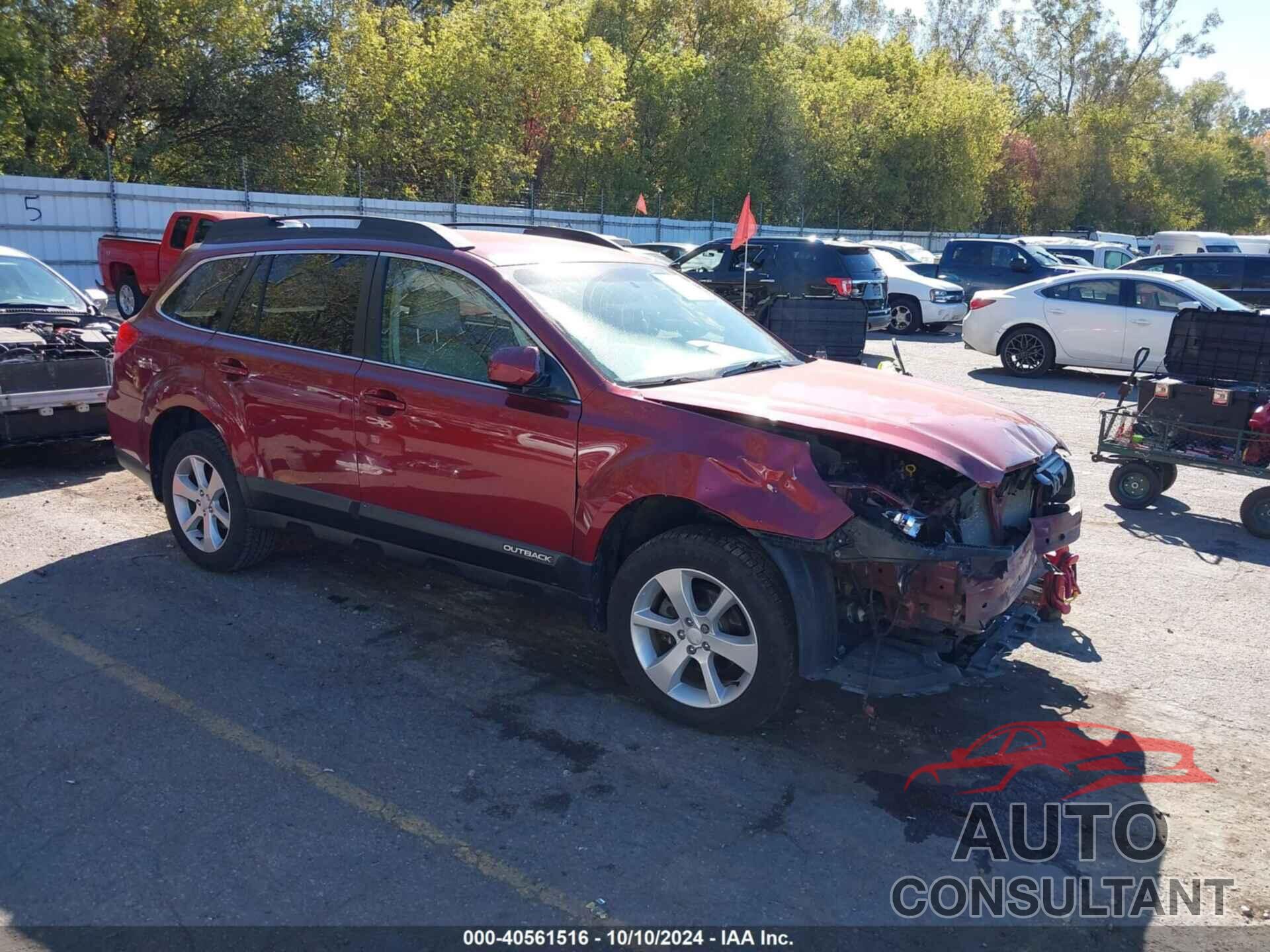 SUBARU OUTBACK 2014 - 4S4BRBCC6E3206375