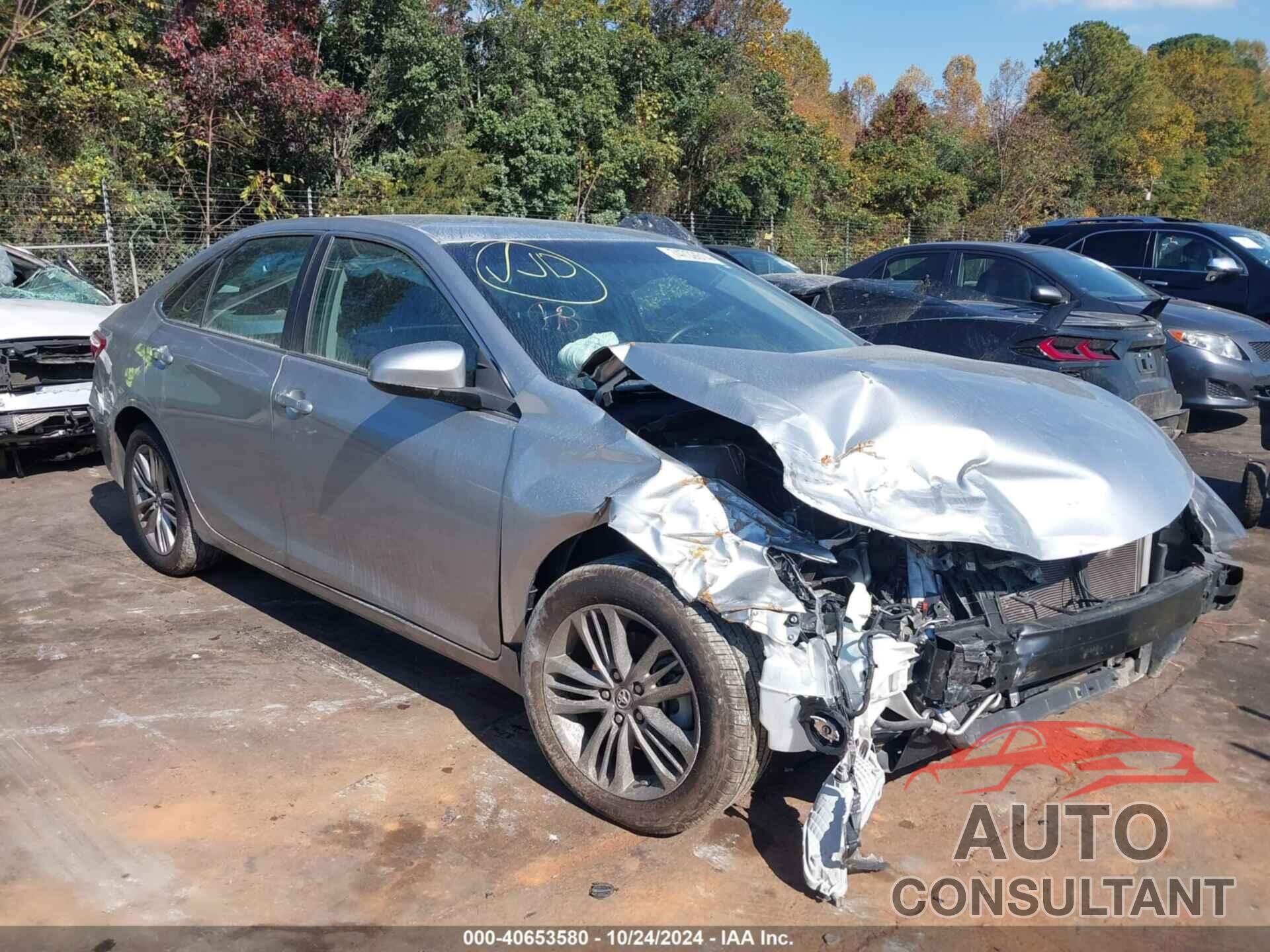 TOYOTA CAMRY 2017 - 4T1BF1FK1HU750903