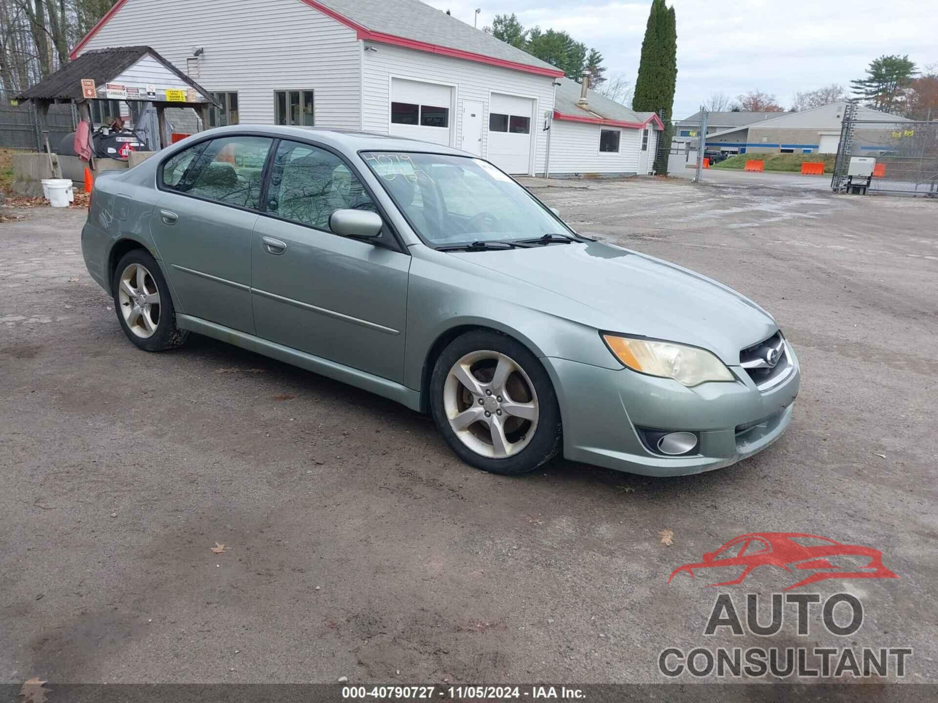 SUBARU LEGACY 2009 - 4S3BL616996218308