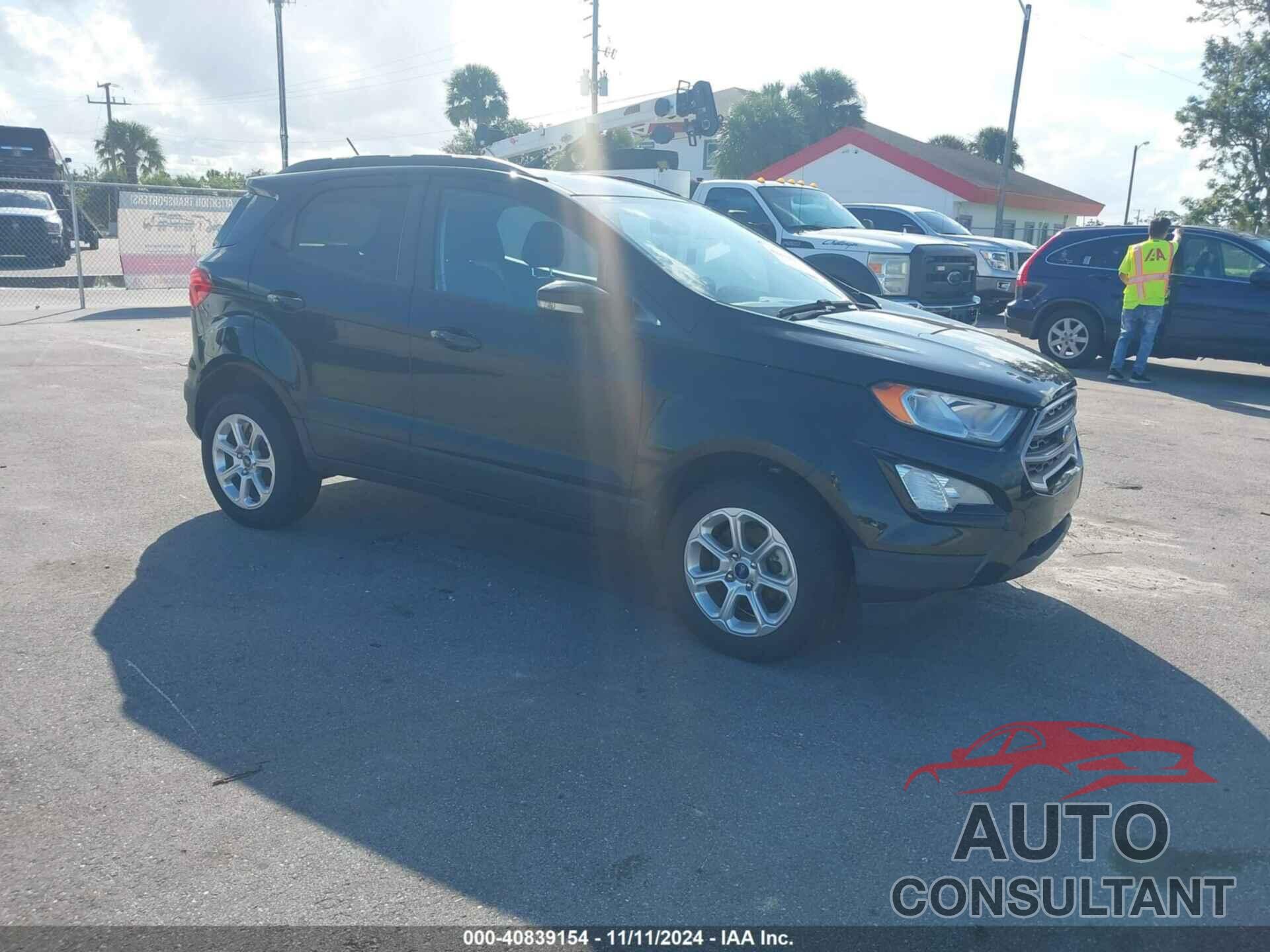 FORD ECOSPORT 2020 - MAJ6S3GL0LC362425