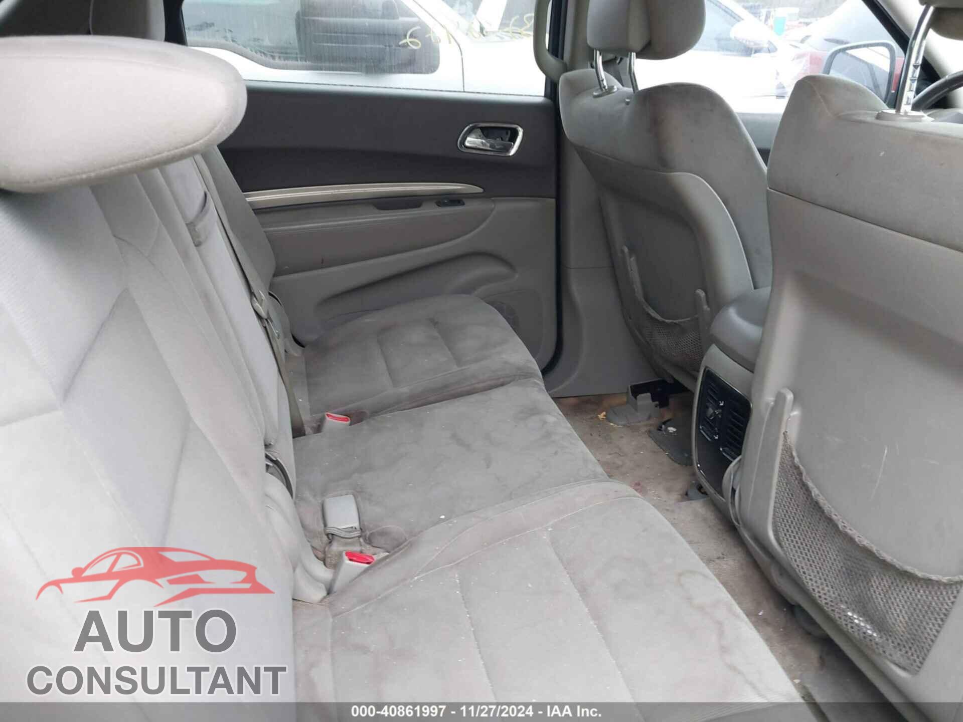 DODGE DURANGO 2011 - 1D4RD2GG2BC711505