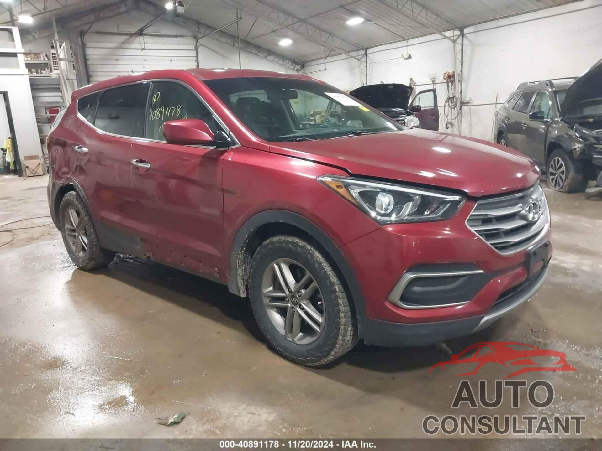 HYUNDAI SANTA FE SPORT 2018 - 5XYZTDLBXJG534864