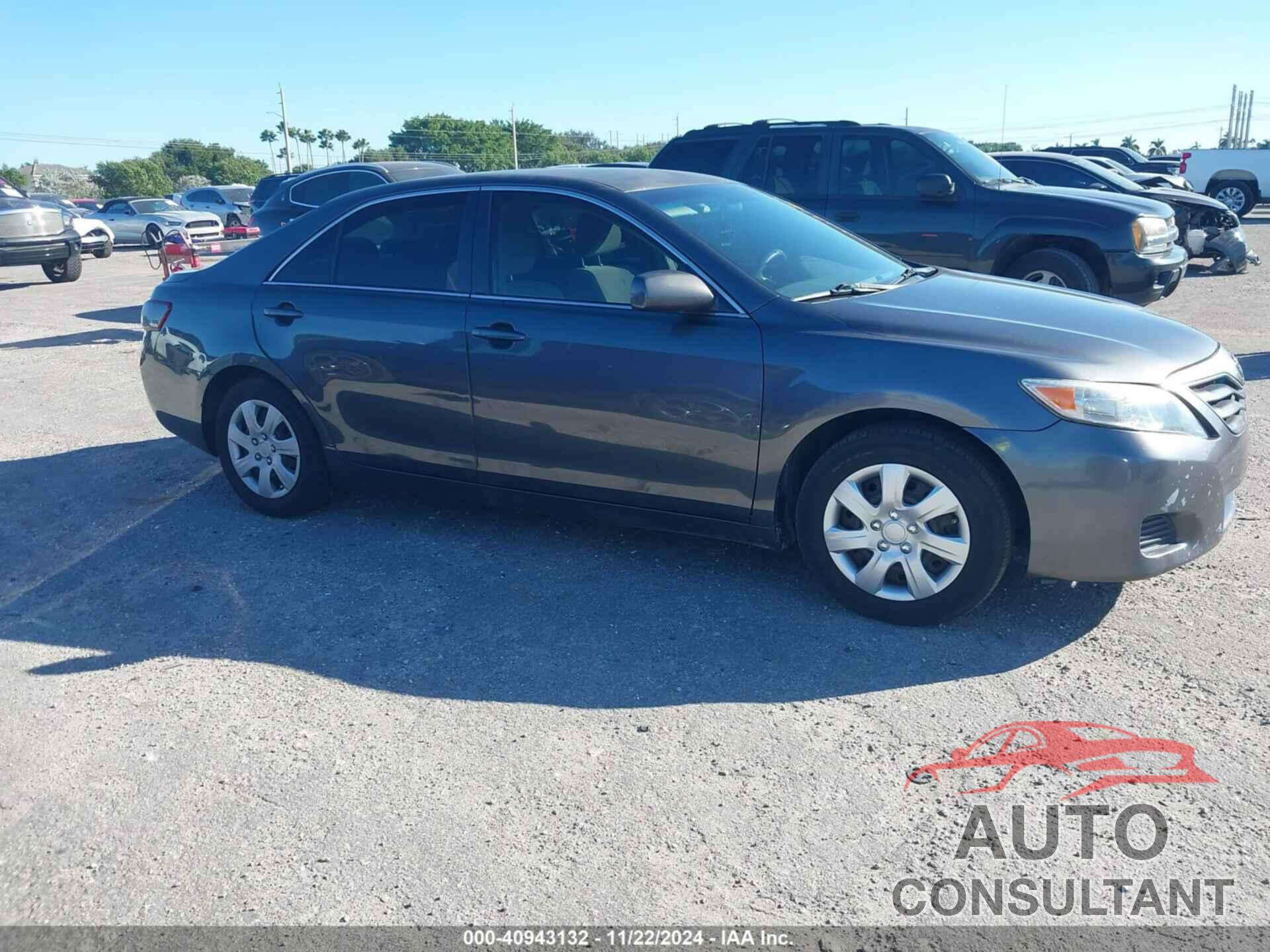 TOYOTA CAMRY 2010 - 4T1BF3EK4AU040946