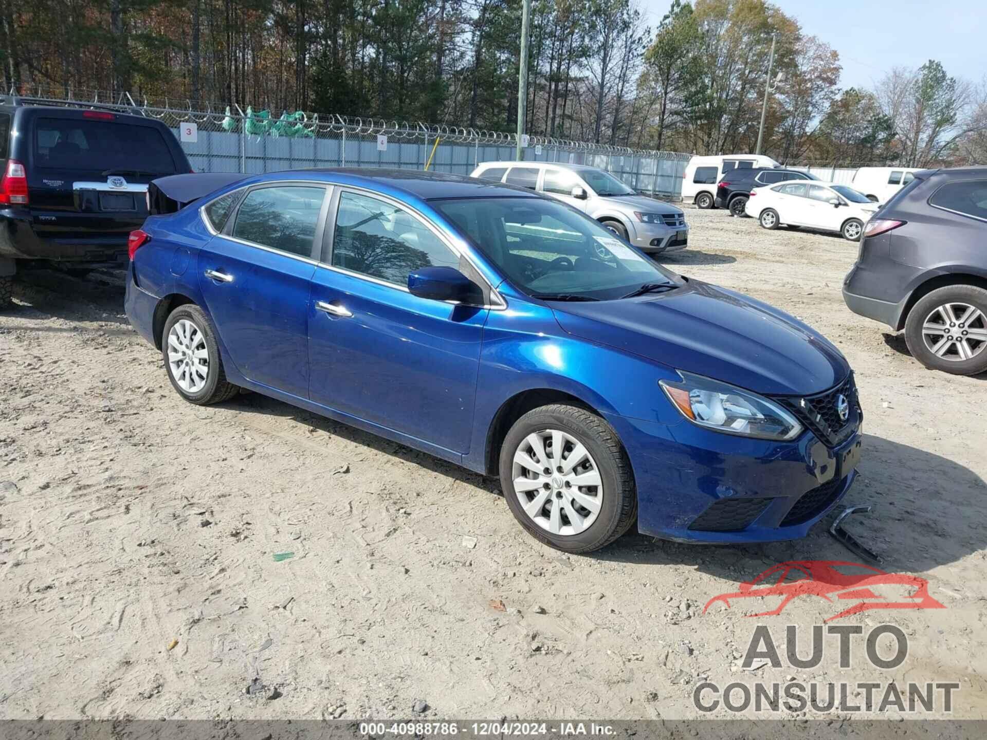 NISSAN SENTRA 2019 - 3N1AB7AP6KY269540