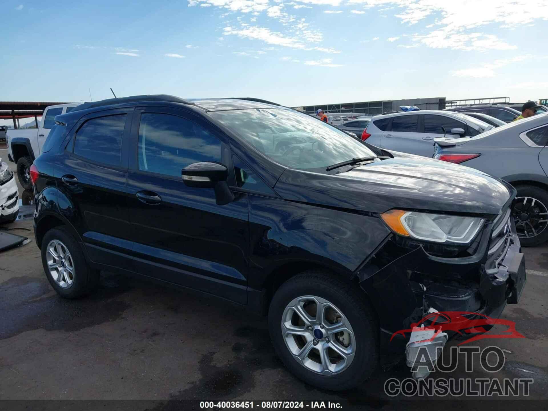 FORD ECOSPORT 2019 - MAJ6S3GL8KC252348