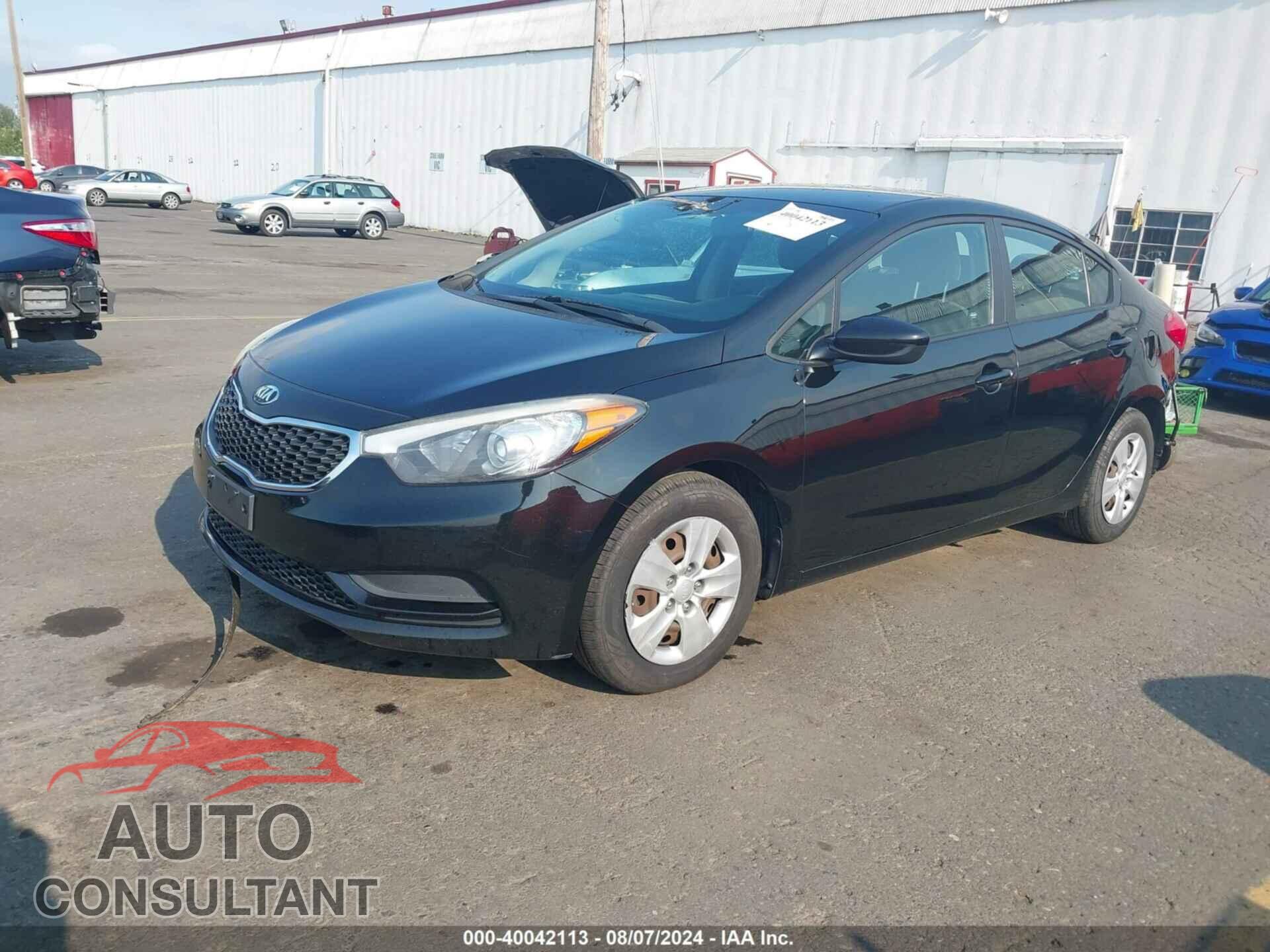 KIA FORTE 2014 - KNAFK4A65E5138686