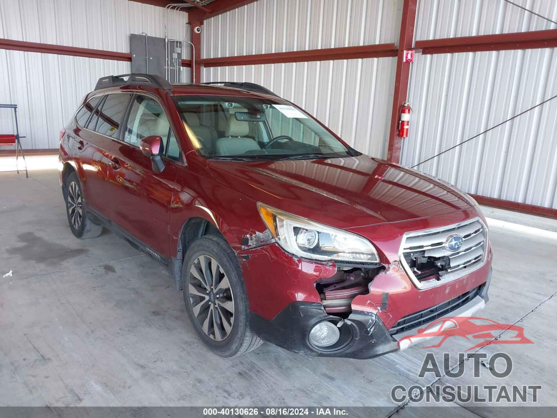 SUBARU OUTBACK 2017 - 4S4BSANC1H3205344