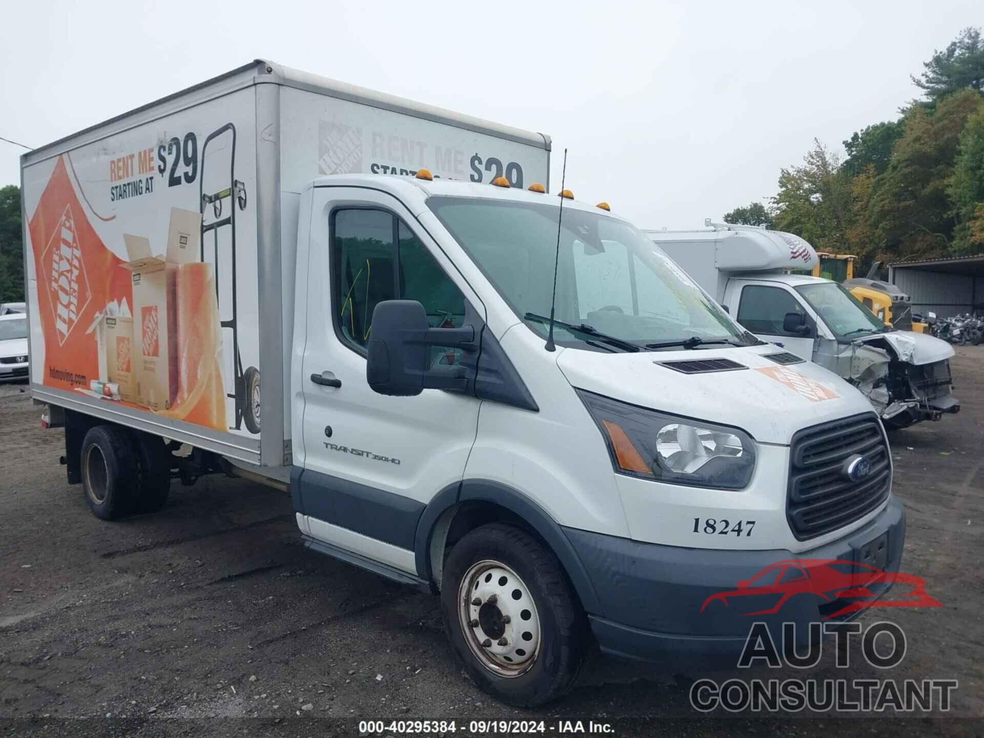 FORD TRANSIT-350 CAB 2018 - 1FDBF8ZMXJKA99651