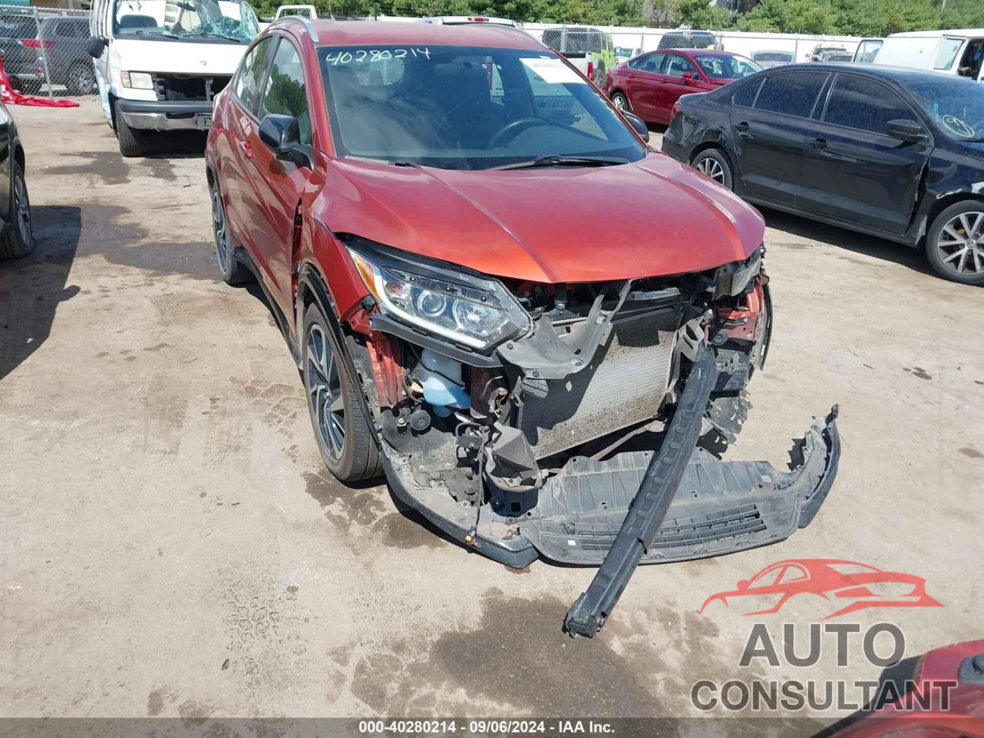HONDA HR-V 2020 - 3CZRU6H16LG702409