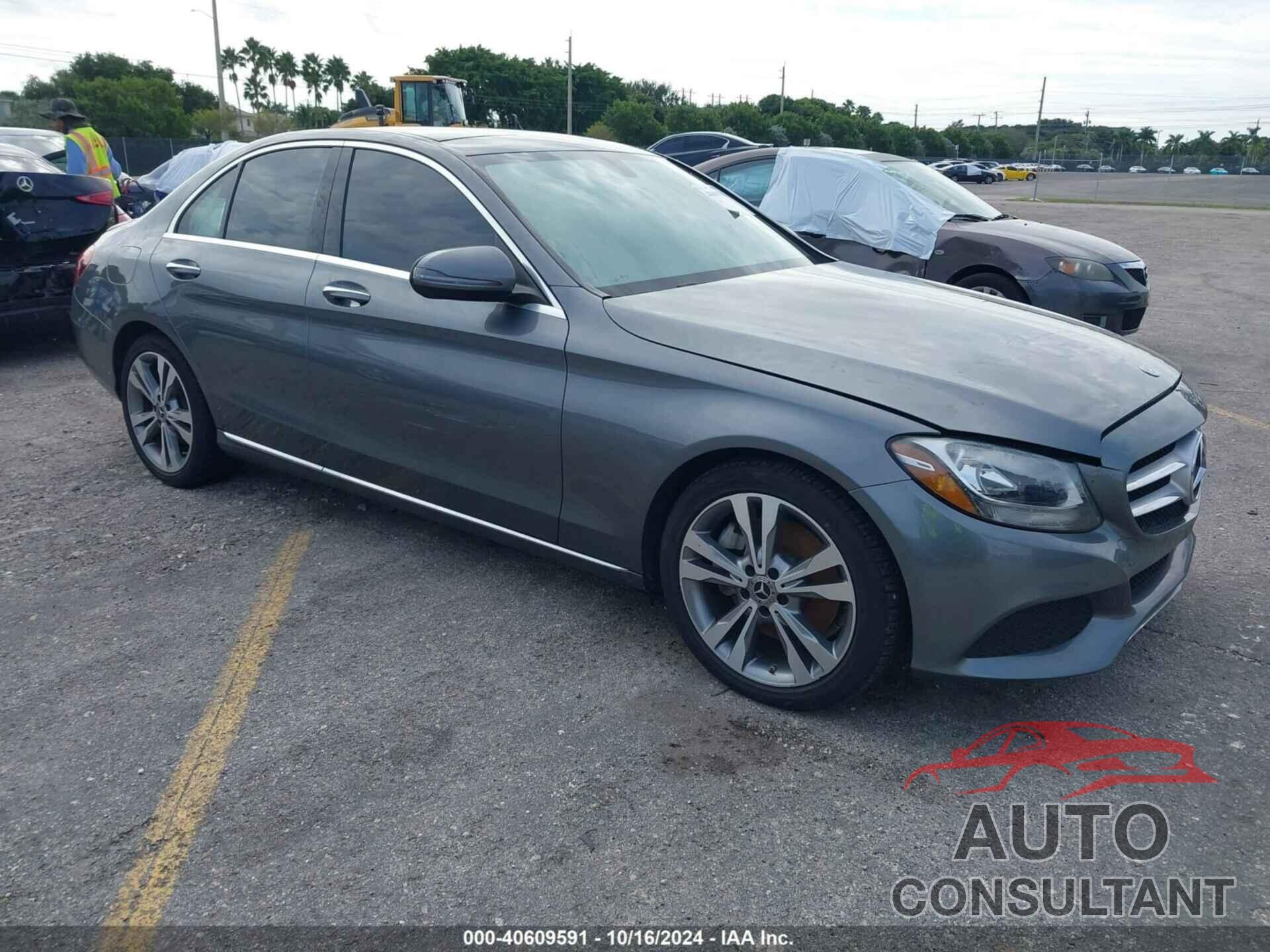 MERCEDES-BENZ C 300 2018 - WDDWF4JB0JR323709
