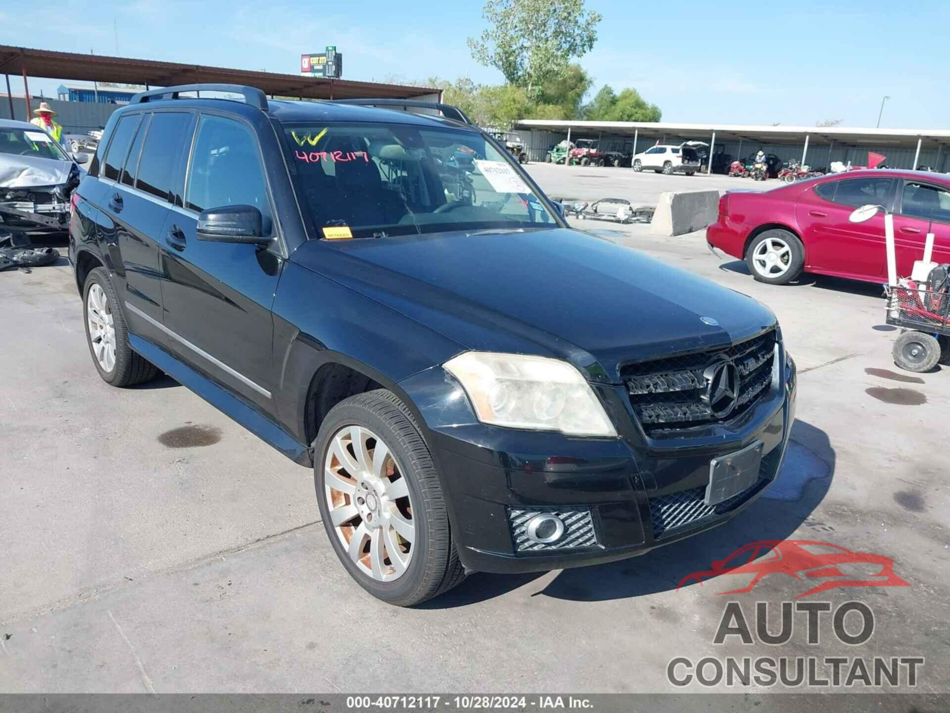 MERCEDES-BENZ GLK 350 2010 - WDCGG5GB2AF485815