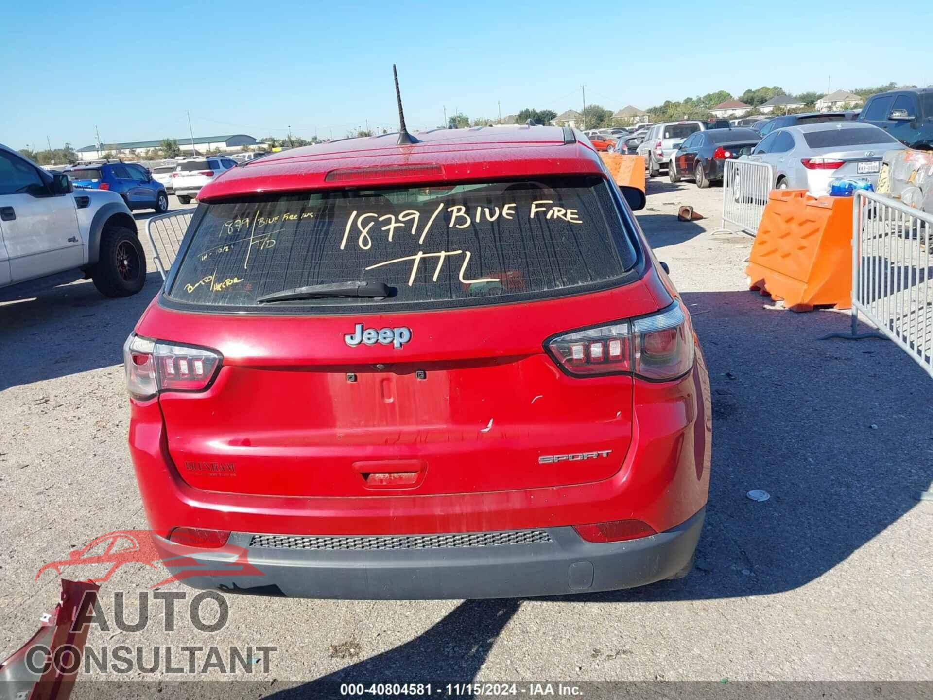 JEEP COMPASS 2020 - 3C4NJCAB2LT121124
