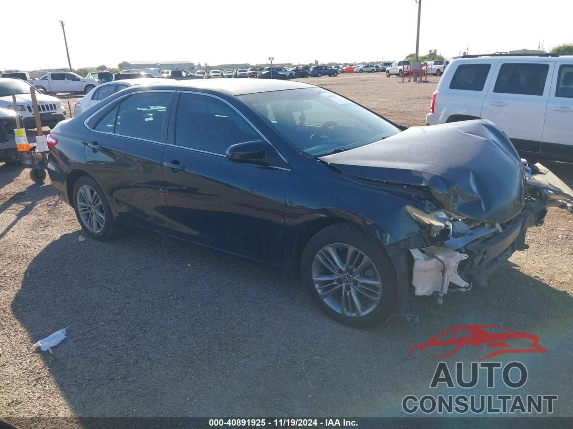 TOYOTA CAMRY 2015 - 4T1BF1FK9FU481384