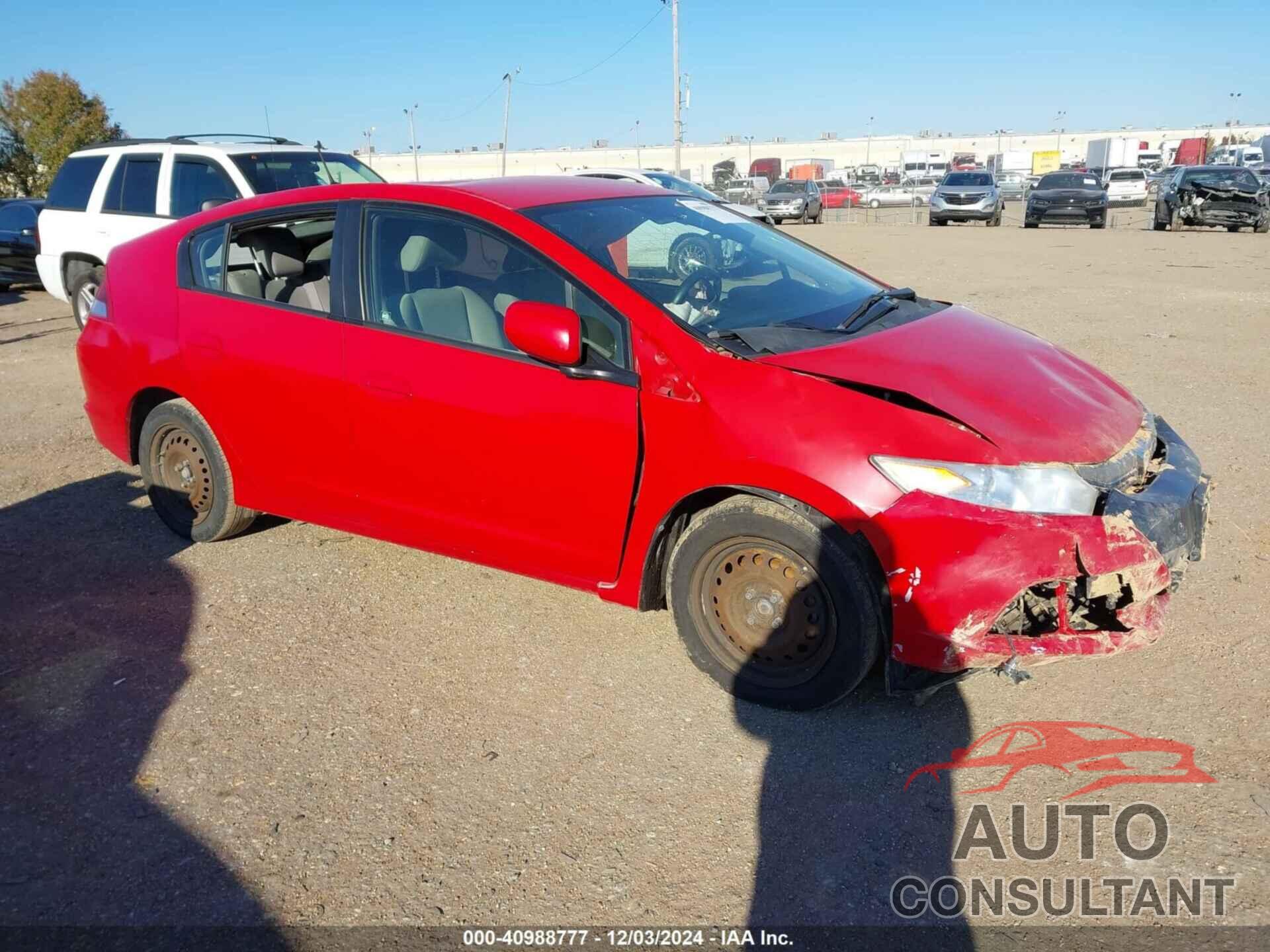 HONDA INSIGHT 2012 - JHMZE2H34CS005454