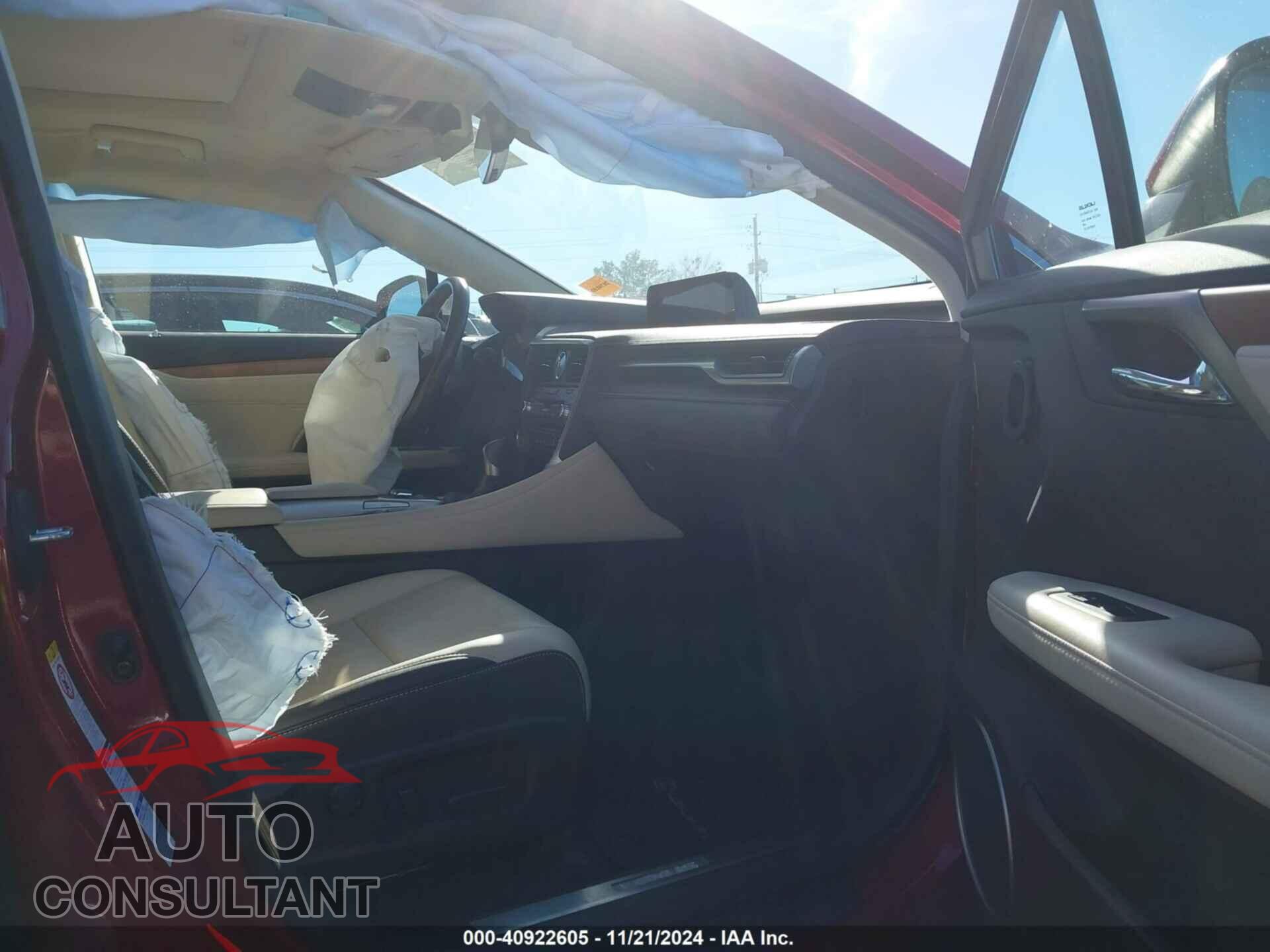 LEXUS RX 350 2017 - 2T2BZMCA6HC065068