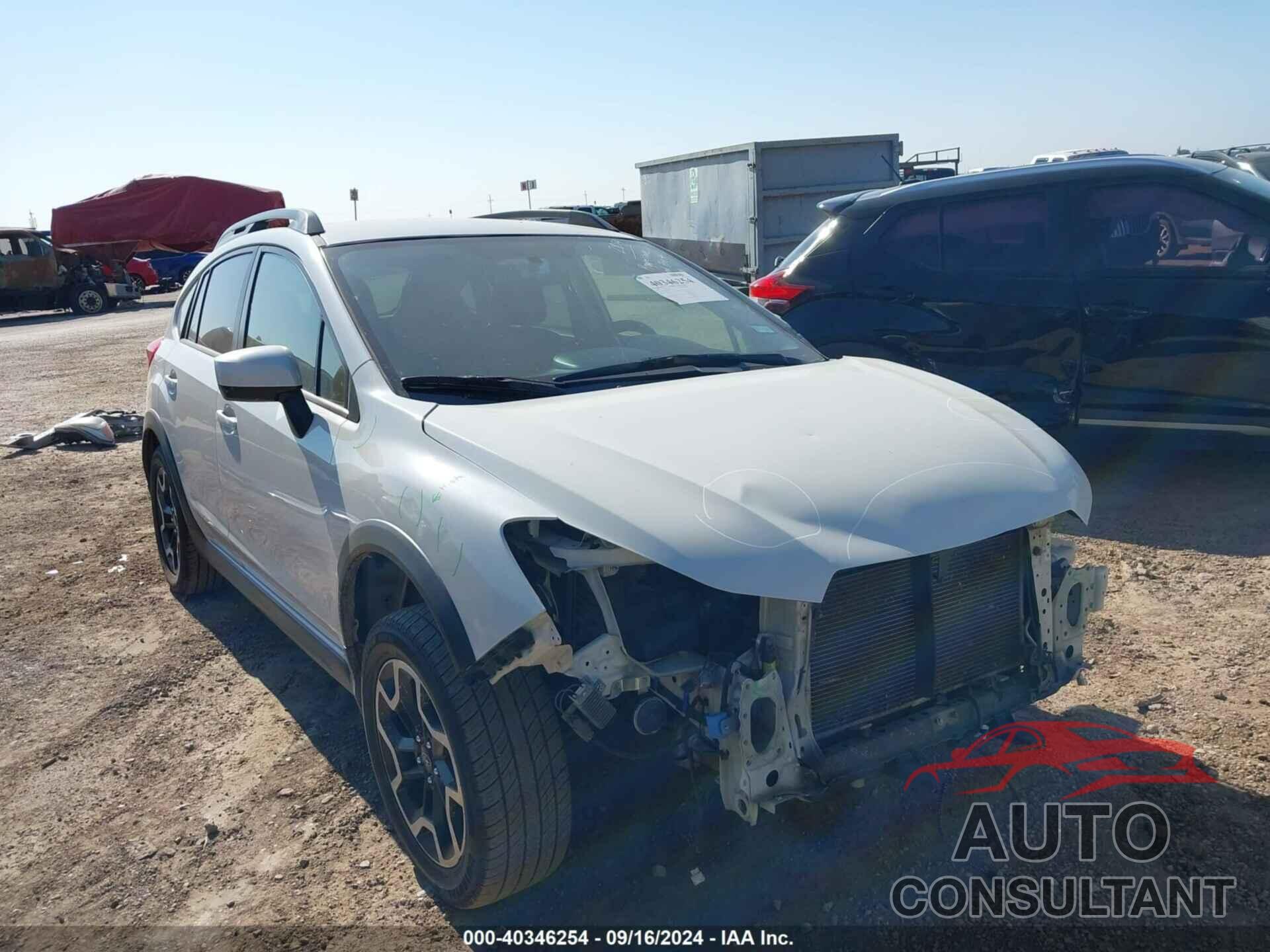 SUBARU CROSSTREK 2017 - JF2GPABC4H9204414