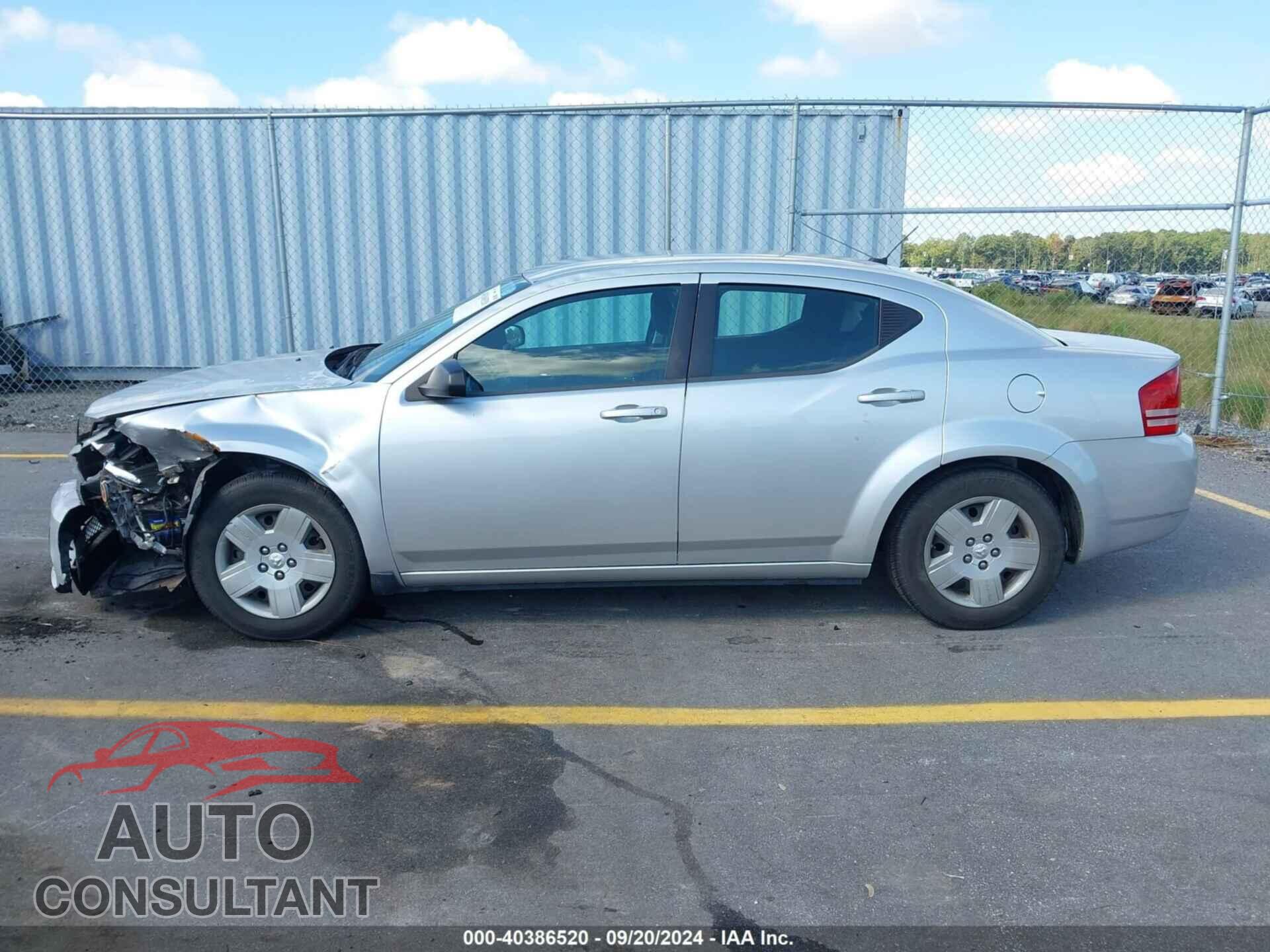 DODGE AVENGER 2010 - 1B3CC4FB0AN180123