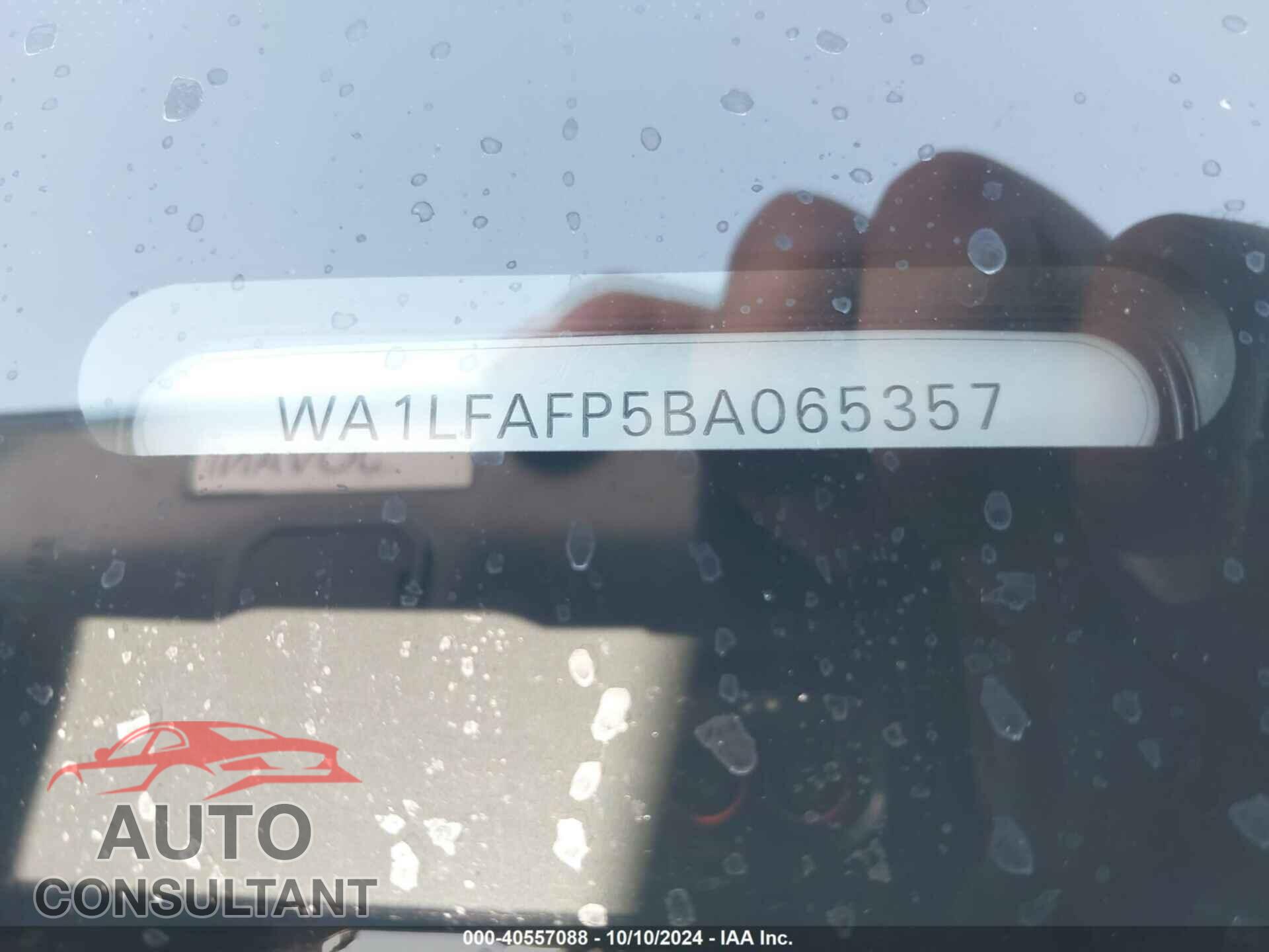 AUDI Q5 2011 - WA1LFAFP5BA065357
